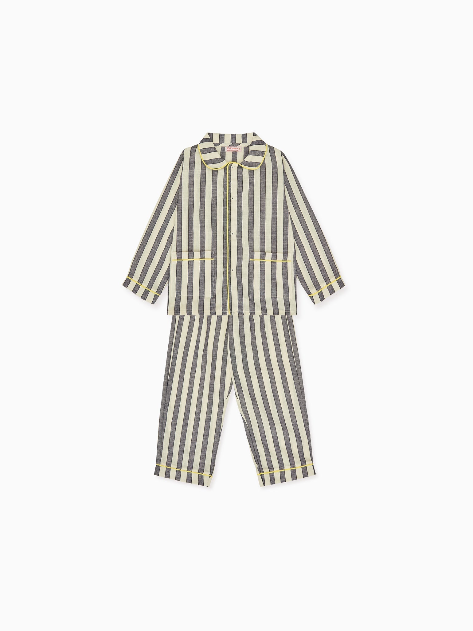 Blue Stripe Romera Kids Cotton Pyjamas