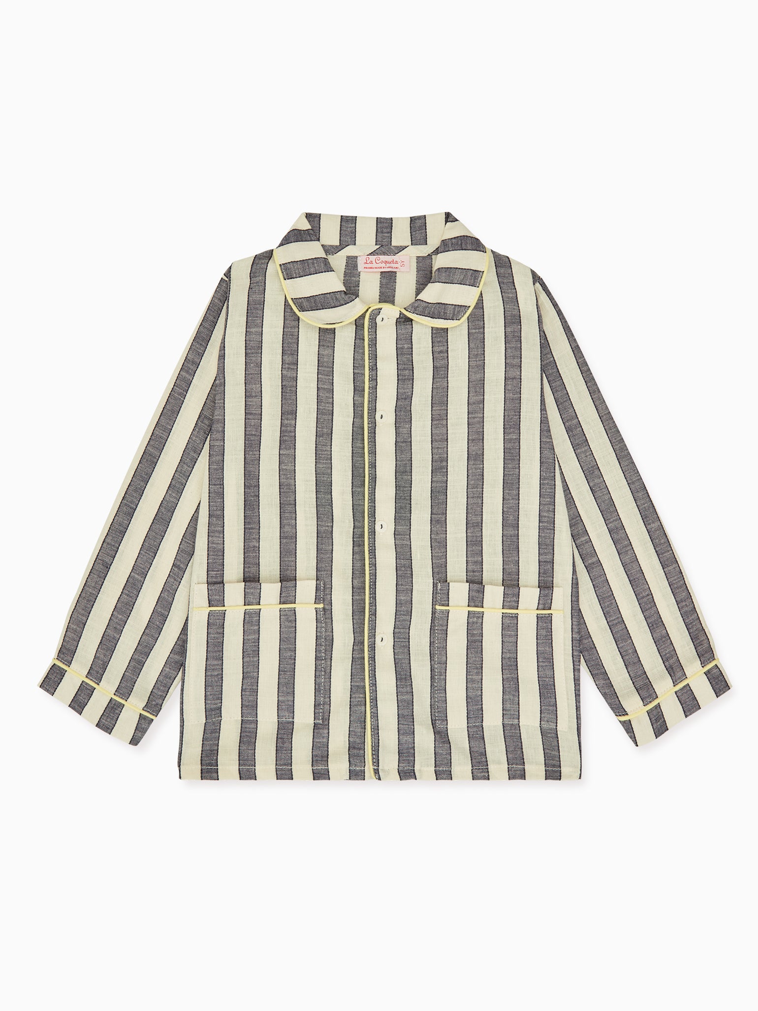 Blue Stripe Romera Kids Cotton Pyjamas