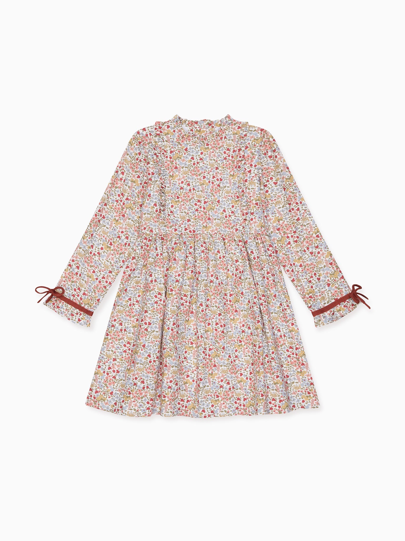 Ivory Floral Rosaura Girl Dress