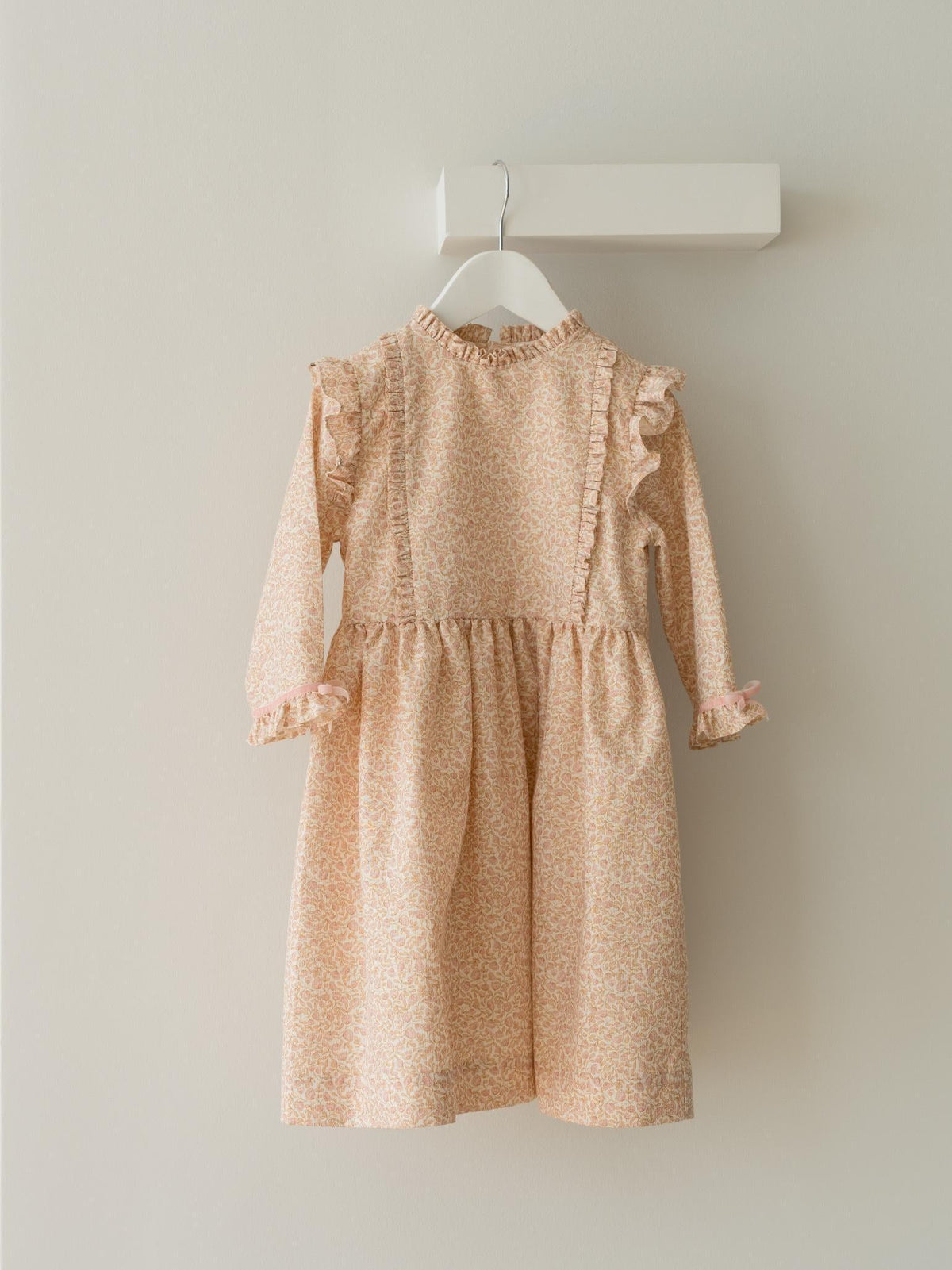 Pink Floral Rosaura Girl Dress