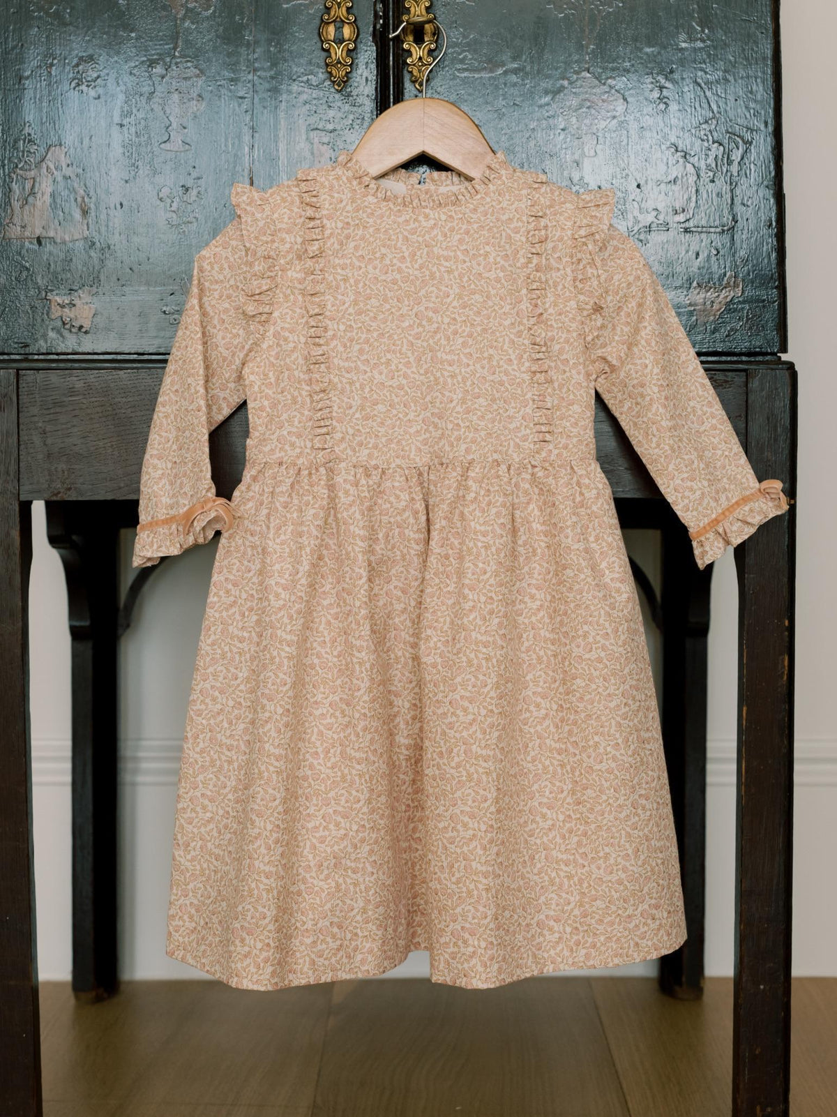 Pink Floral Rosaura Girl Dress