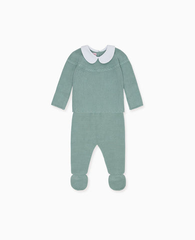 Sage Rosauro Cotton Knitted Baby Set