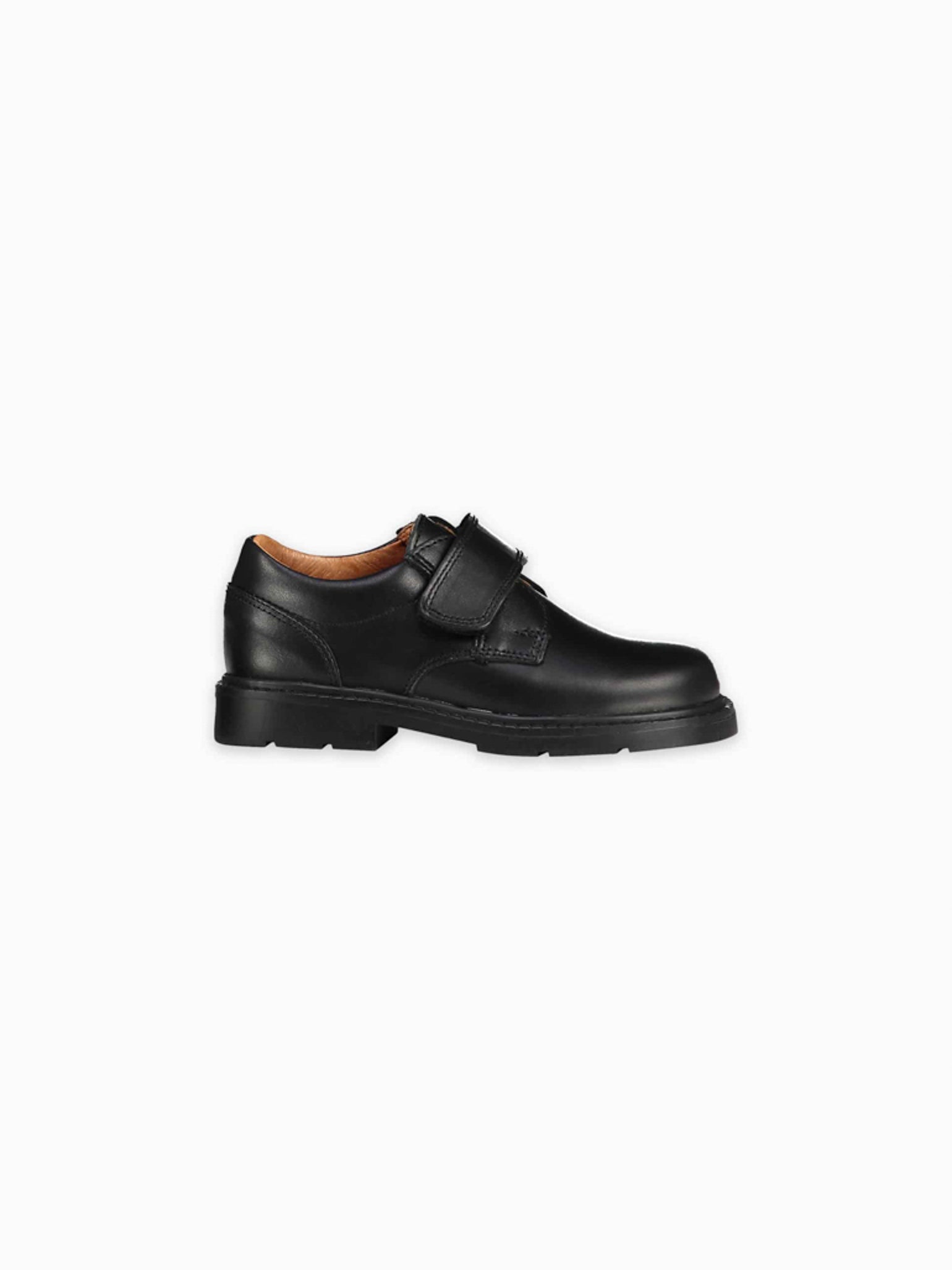 Black Leather Boy Classic School Shoes