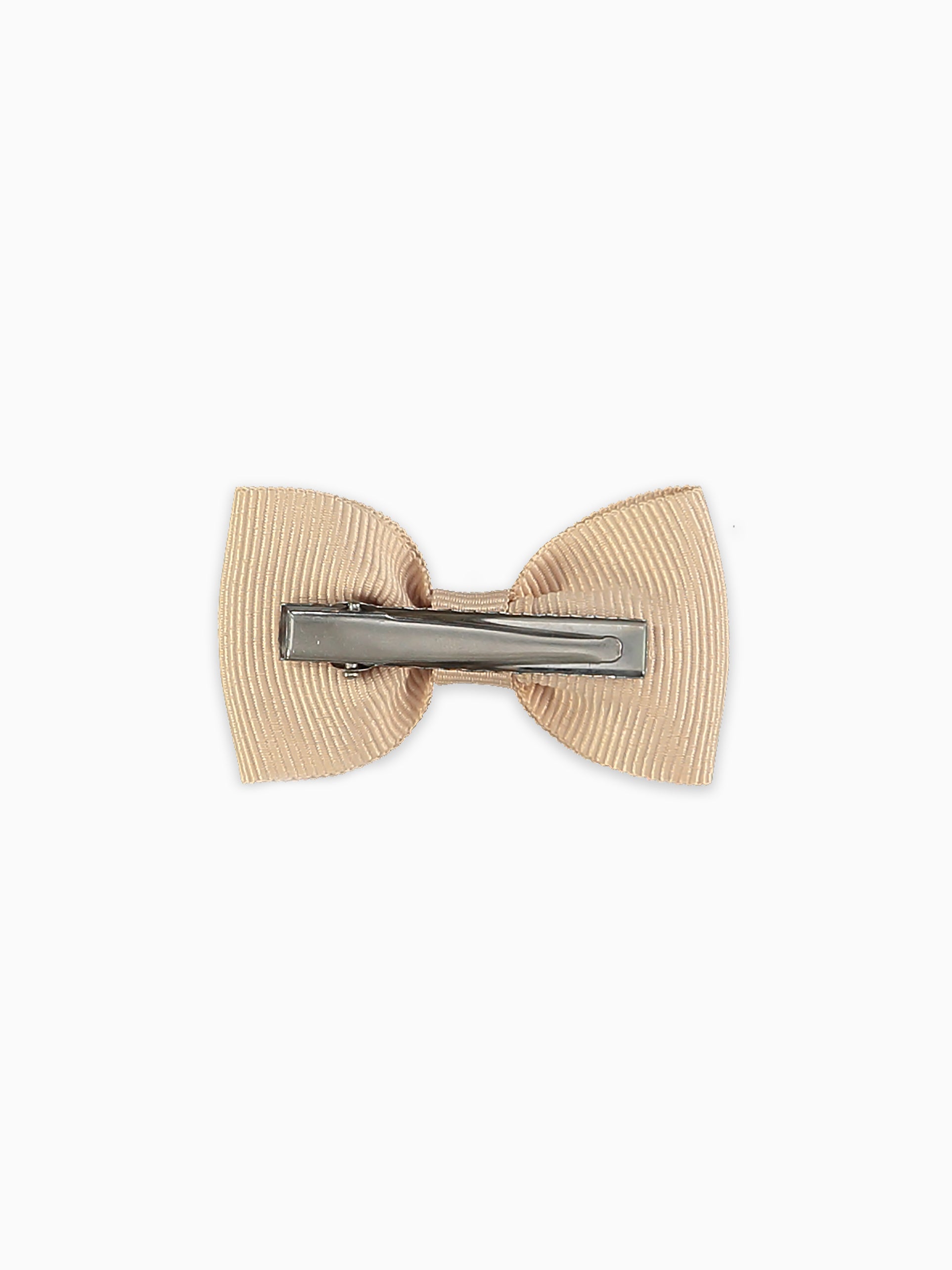 Camel Small Bow Girl Clip