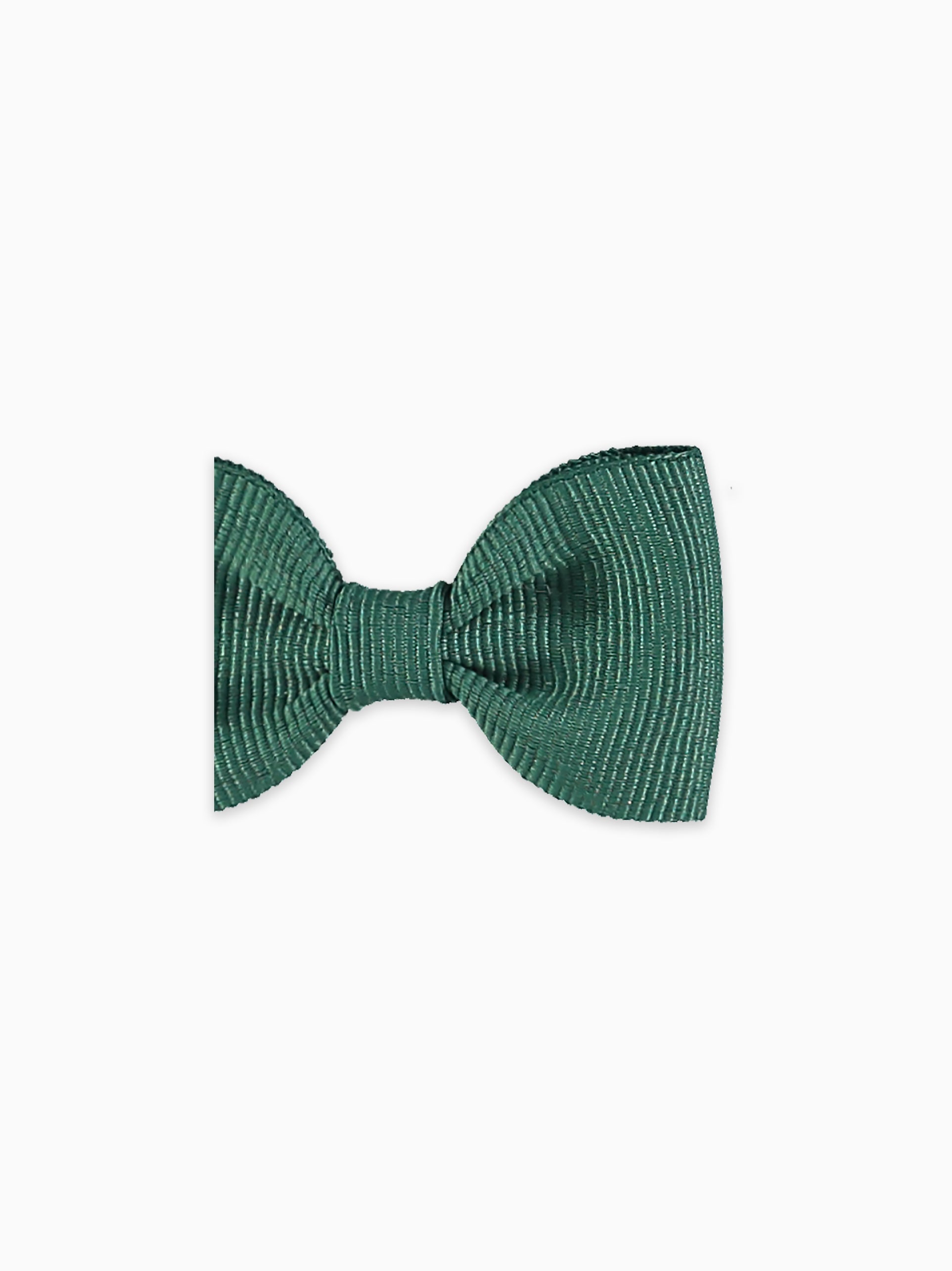 Dark Green Small Bow Girl Clip