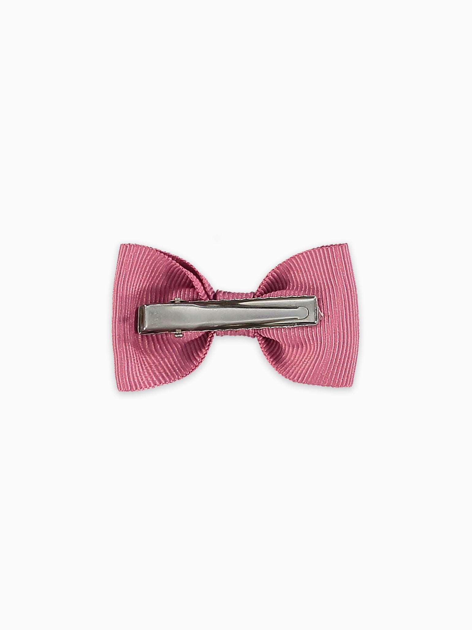 Dusty Pink Small Bow Girl Clip