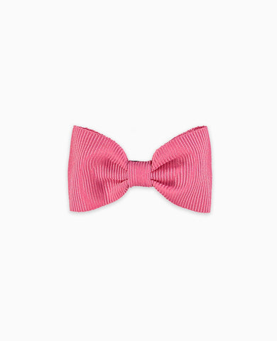 Fuchsia Small Bow Girl Clip