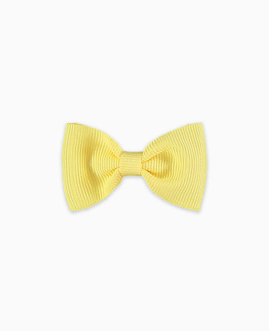 Lemon Small Bow Girl Clip