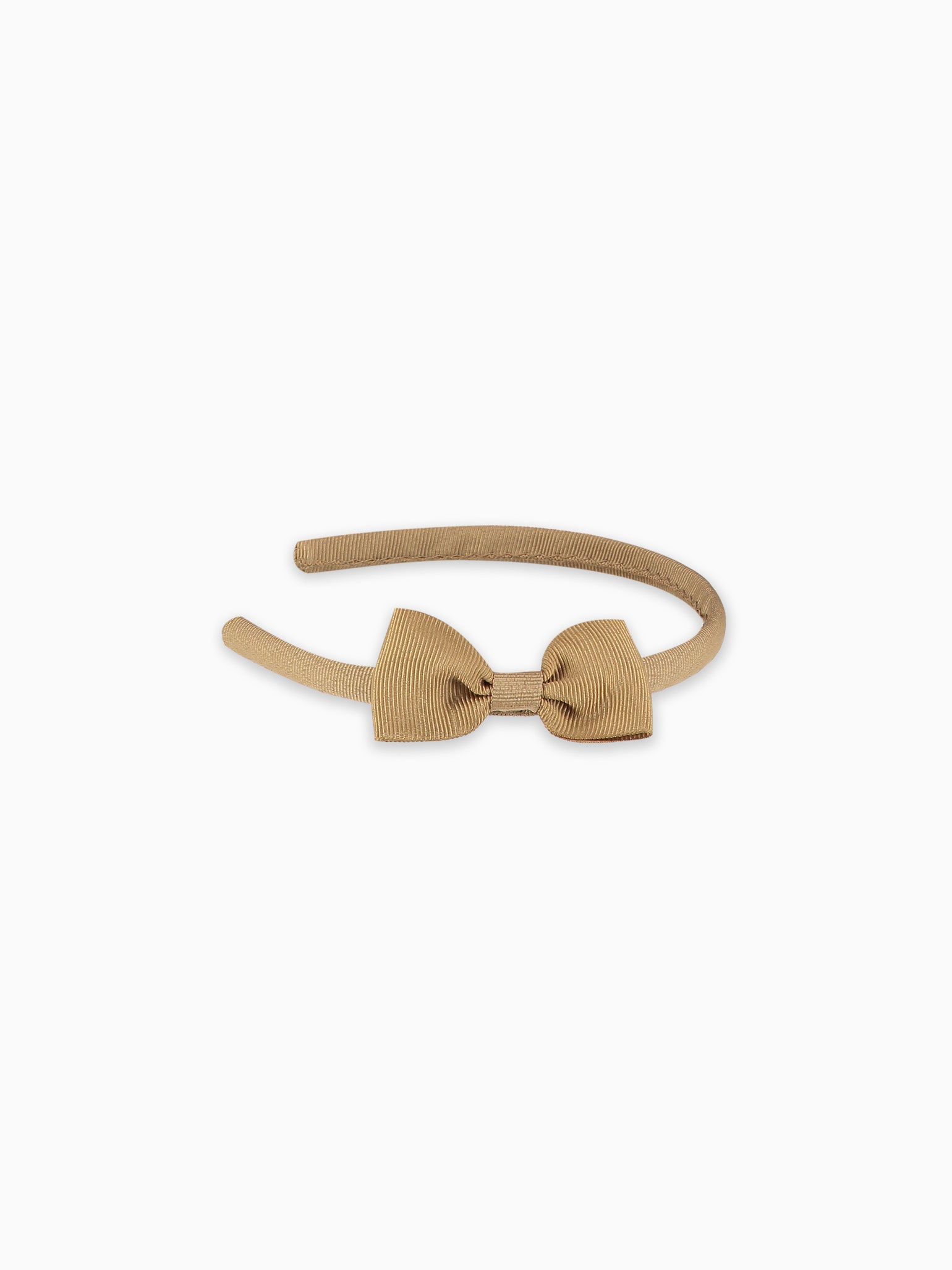 Camel Small Bow Girl Headband