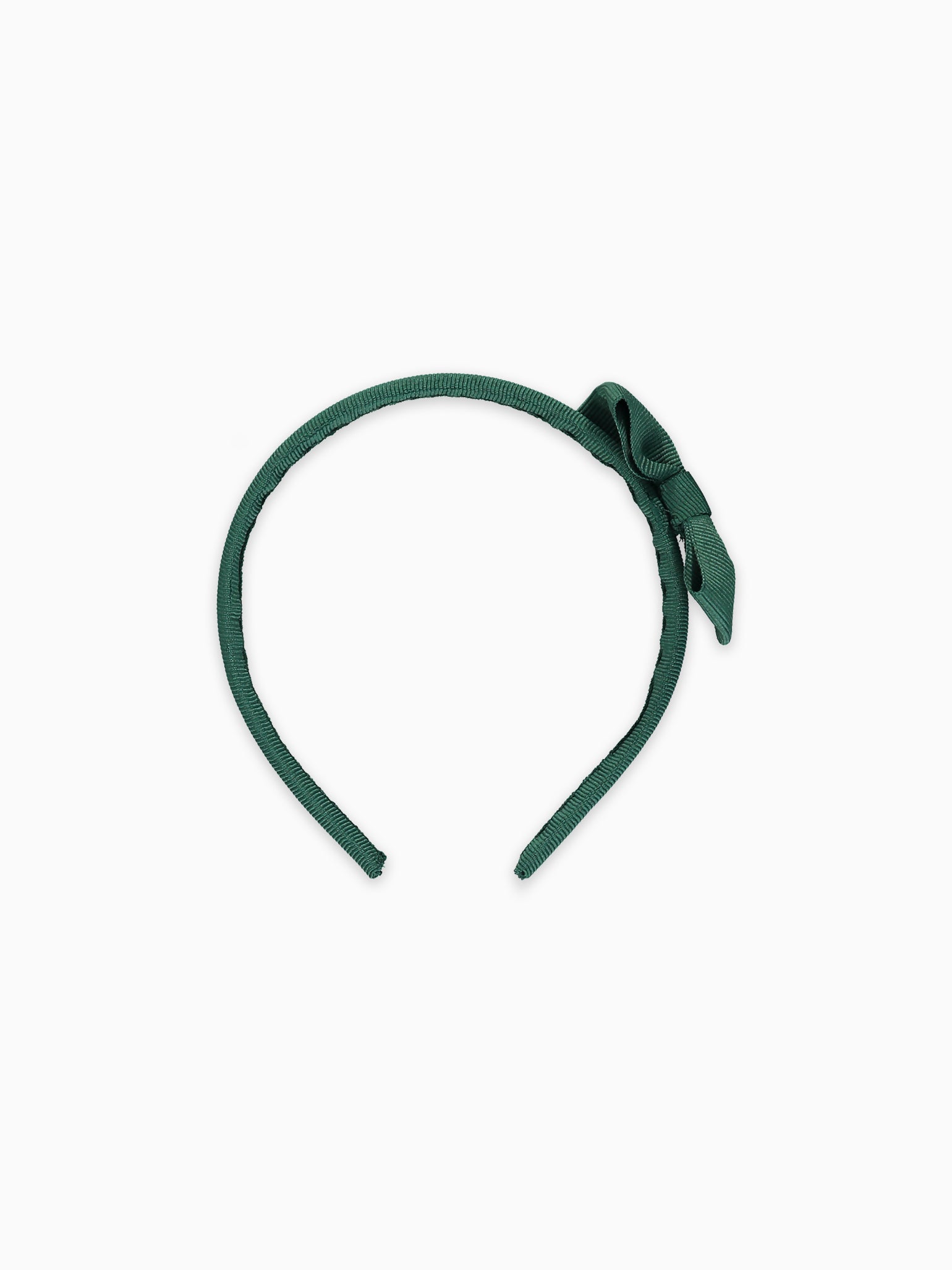 Dark Green Small Bow Girl Headband