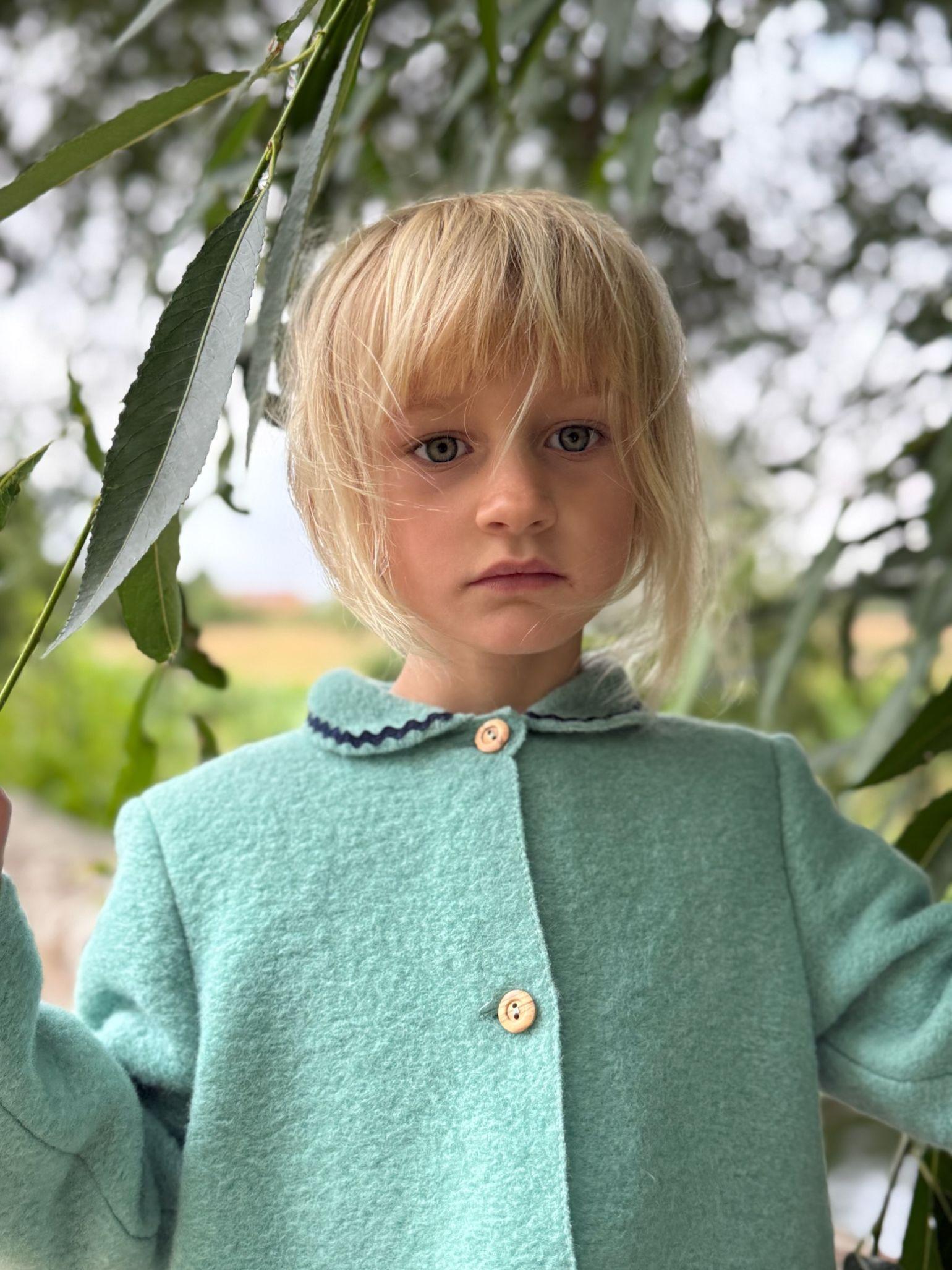 Sage Henrietta Girl Coat
