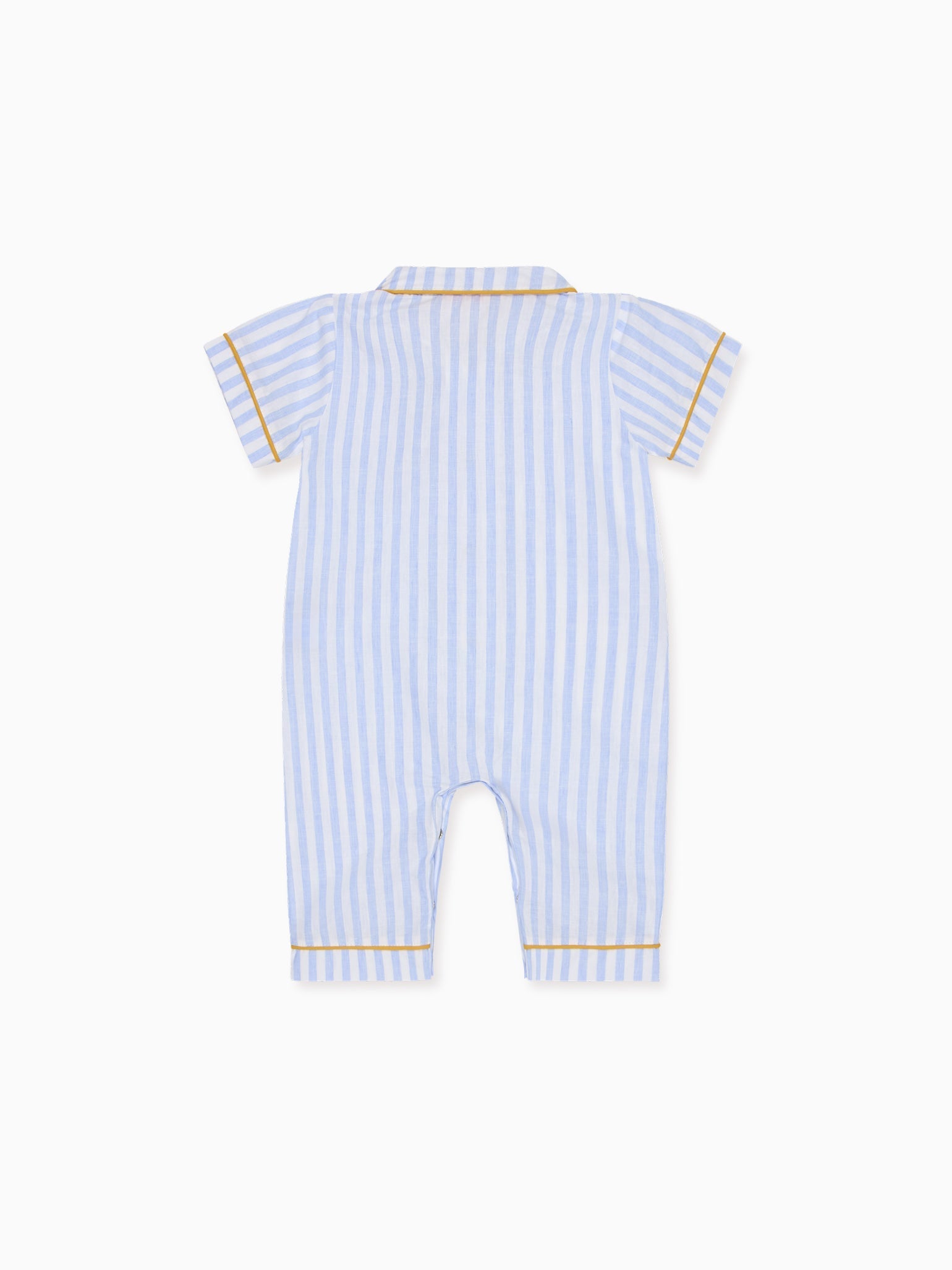 Light Blue Stripe Santana Baby Pyjamas