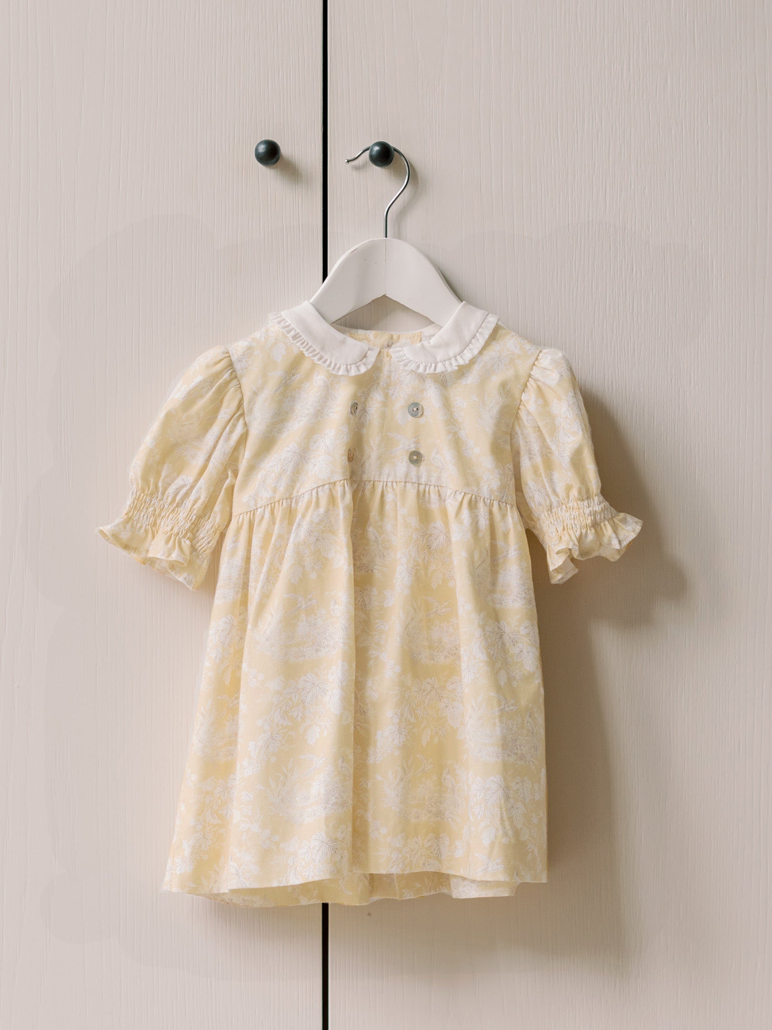 Yellow Toile Savanna Baby Girl Set