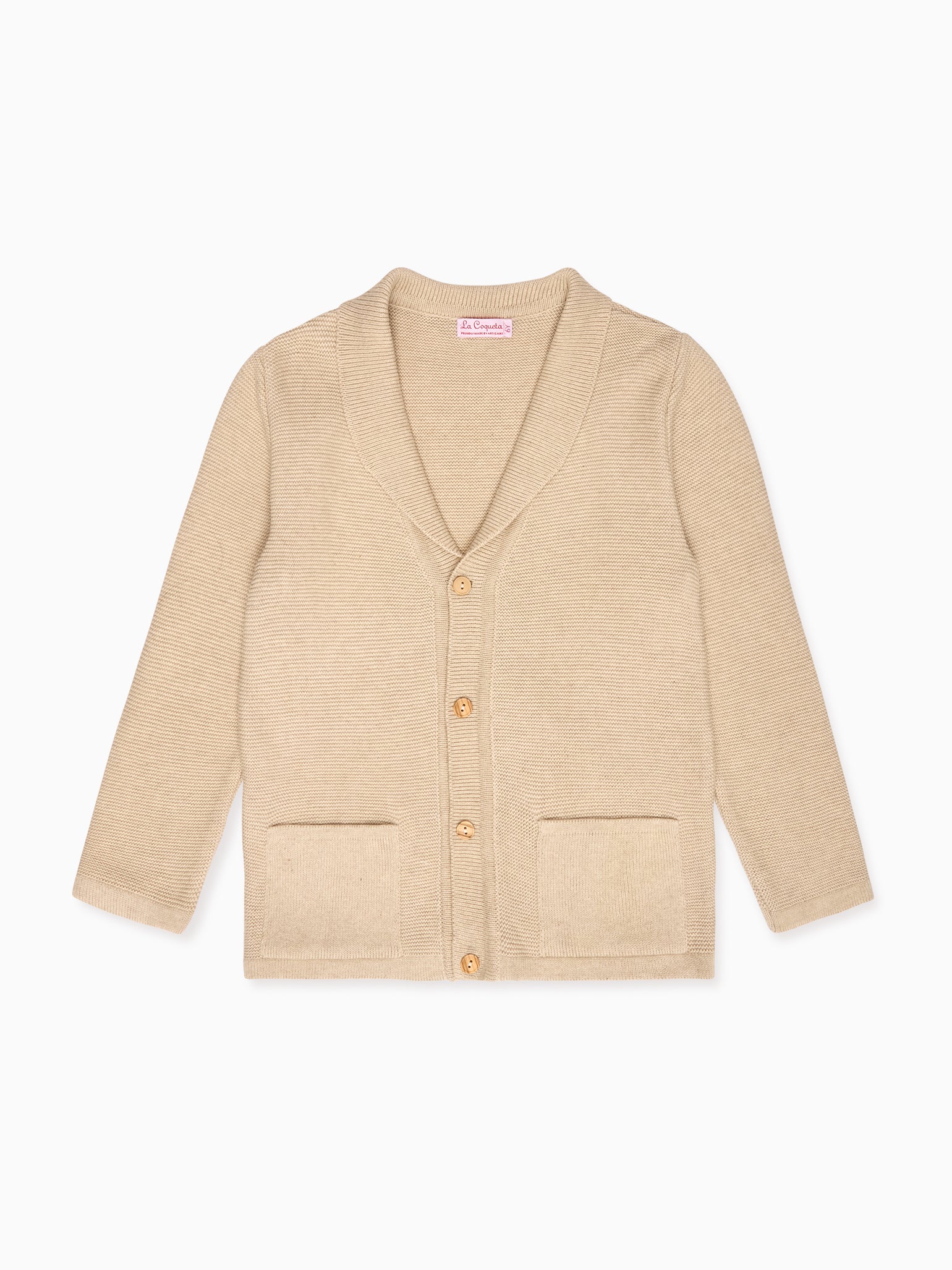 Camel Selvas Cotton Boy Cardigan