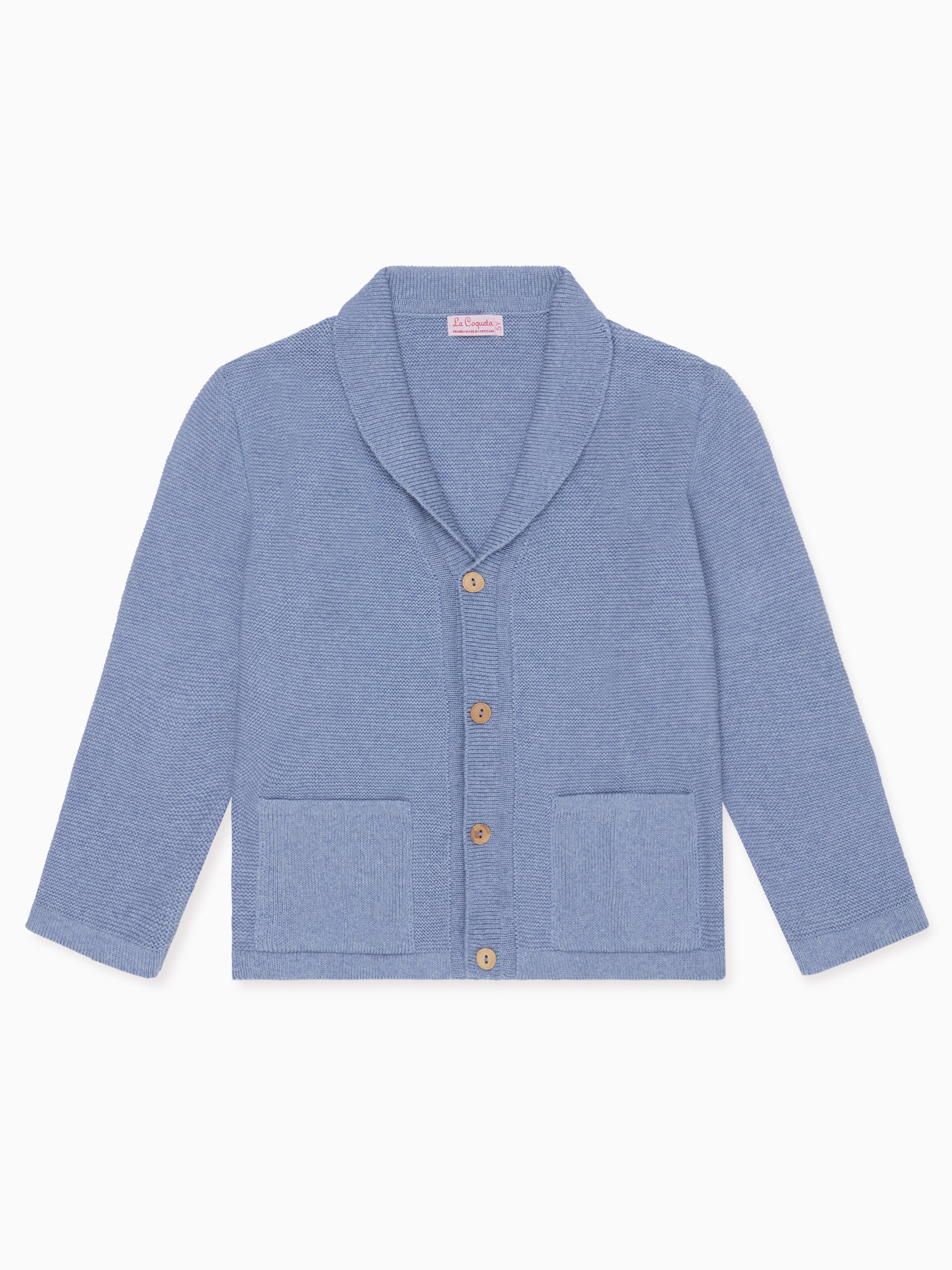 Indigo Selvas Cotton Boy Cardigan