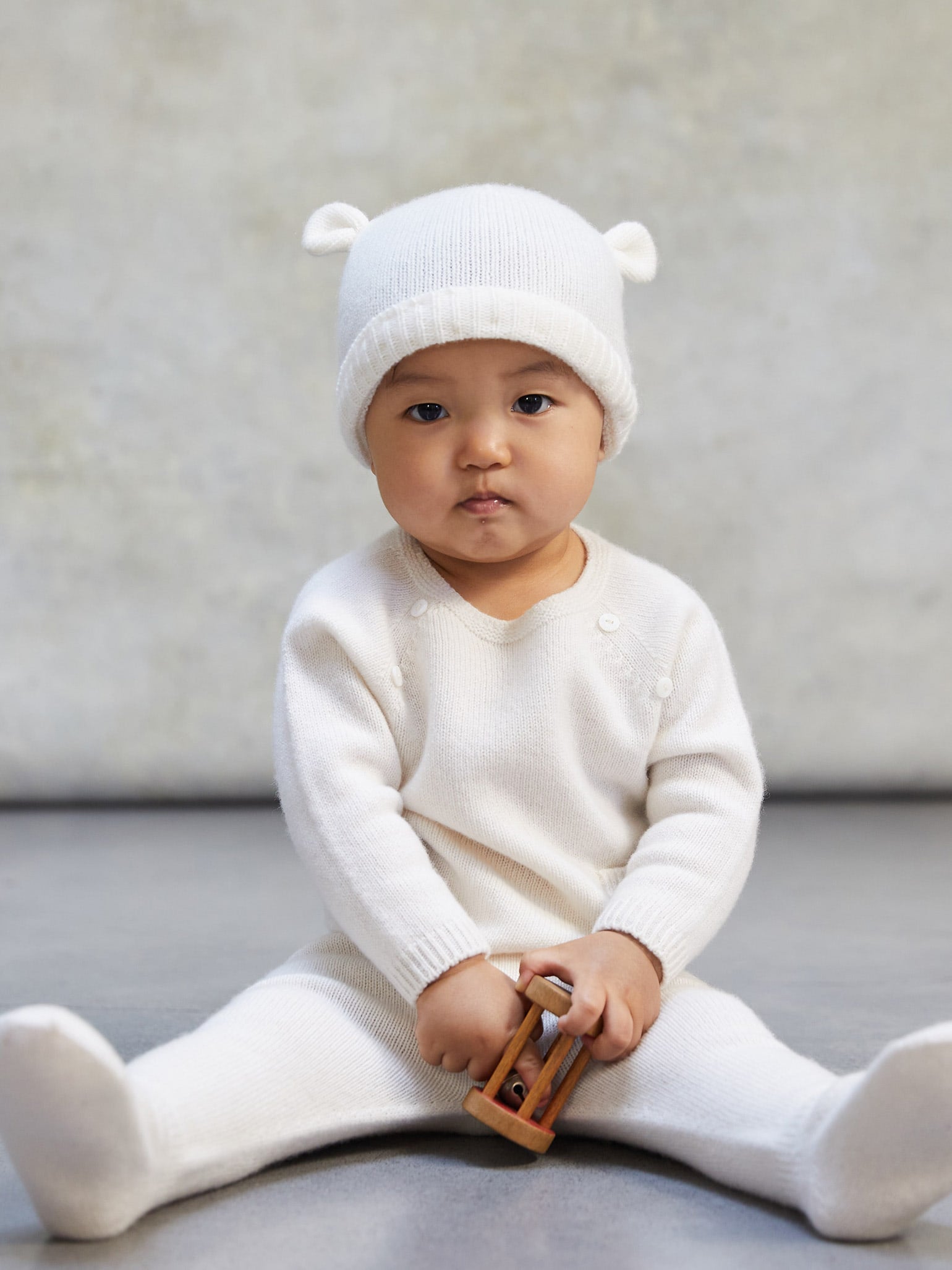 Ivory Zoraida Cashmere Baby Set