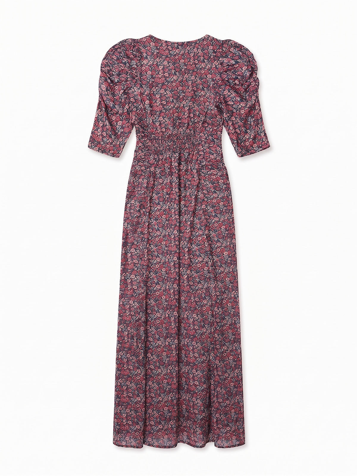 Navy Floral Siena Women Long Dress