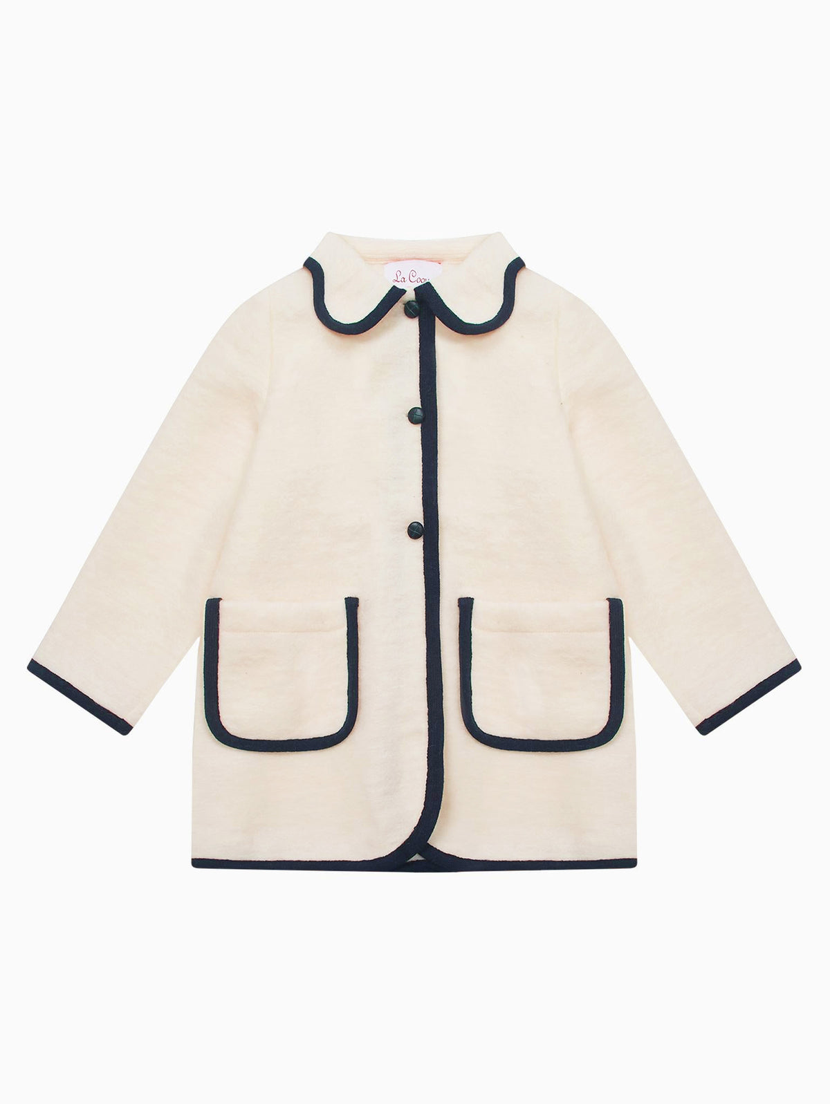 Ivory Sophia Girl Coat