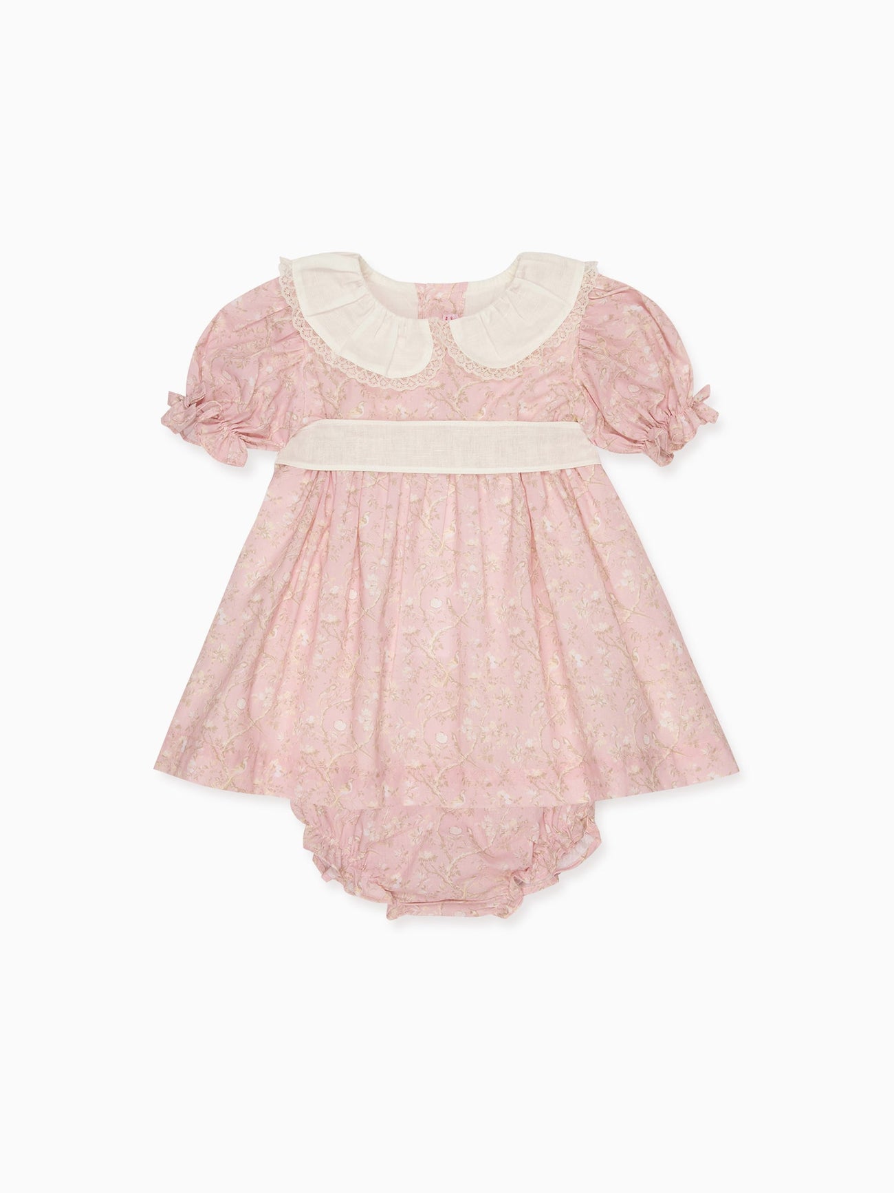 Pink Toile Teresa Baby Girl Set