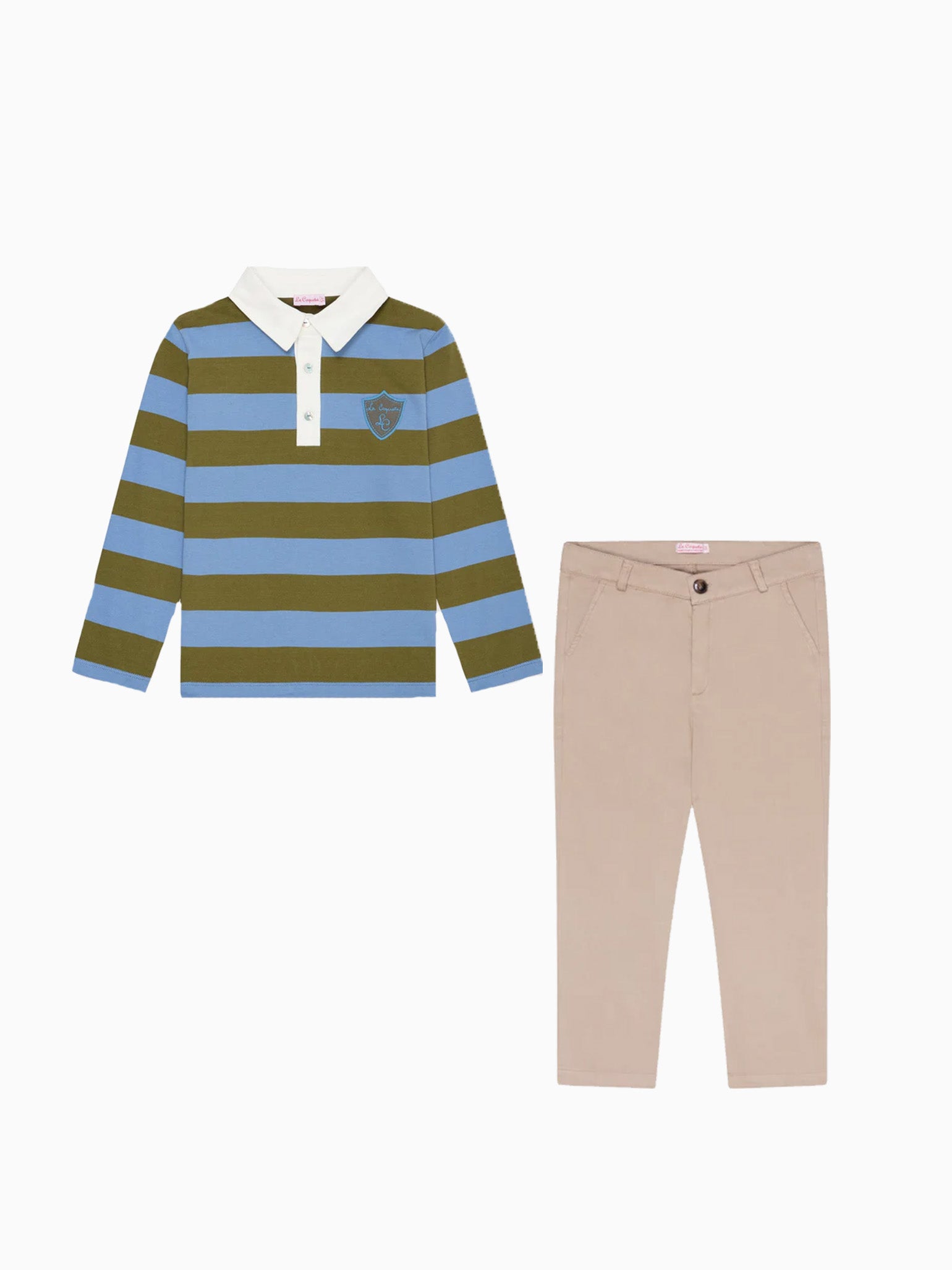 Tijo Shirt & Elio Chinos Boy Outfit Bundle