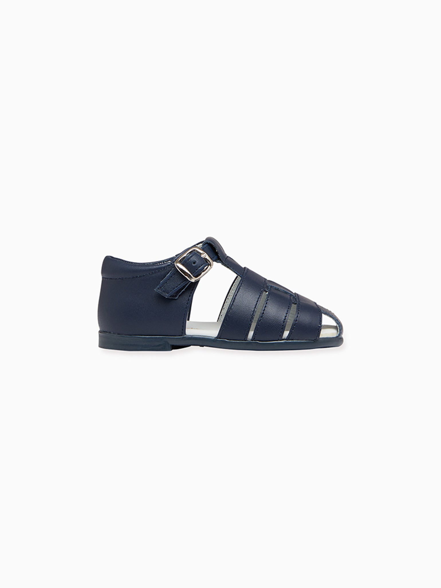 Navy Leather Toddler Toledo Sandals