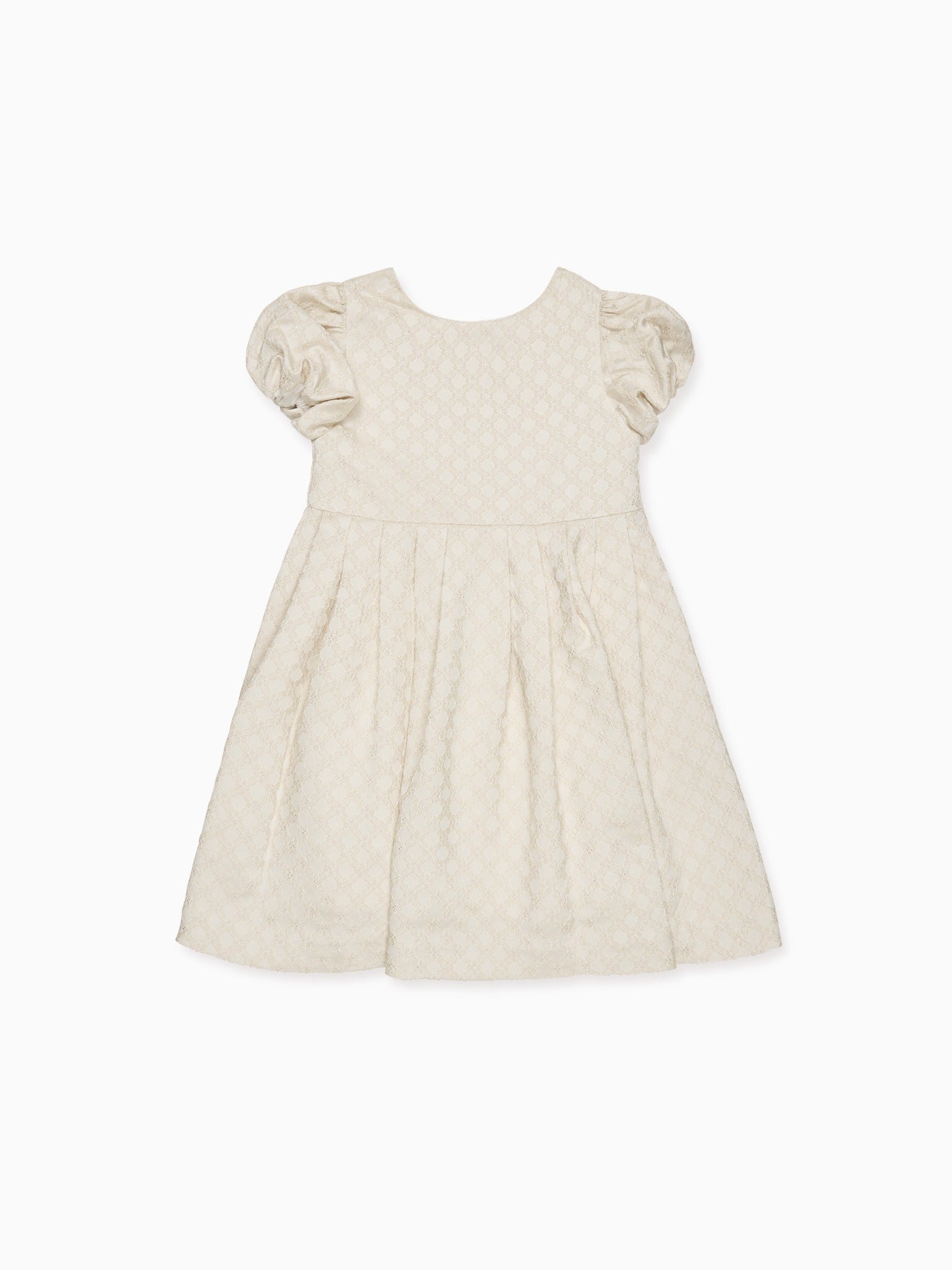 Ivory Edith Jacquard Ceremony Girl Dress