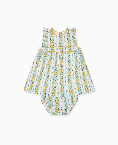 Blue Garland Limon Baby Girl Set