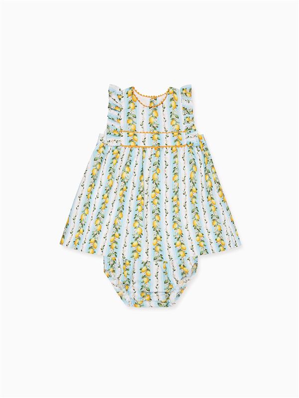 Blue Garland Limon Baby Girl Set