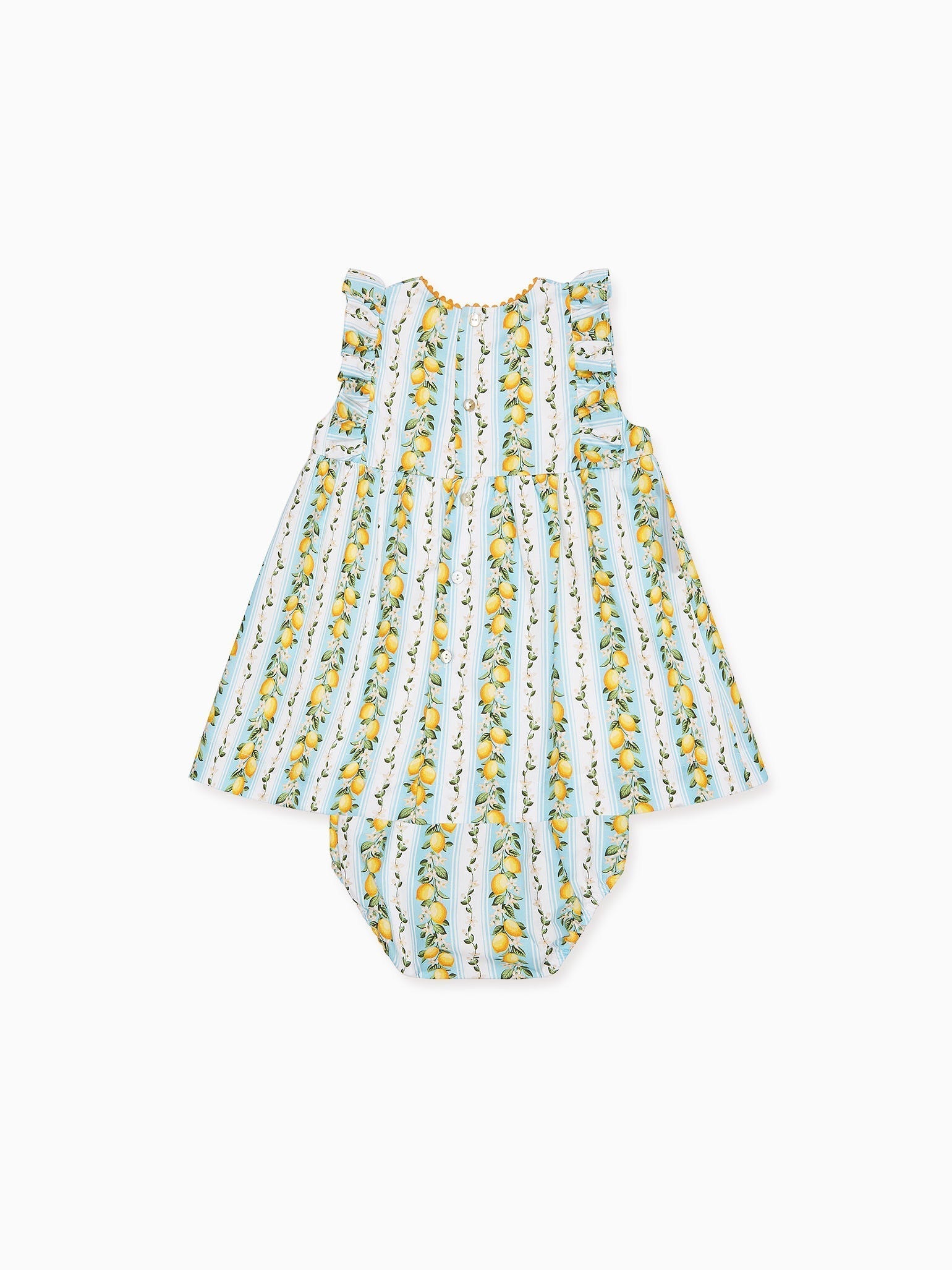 Blue Garland Limon Baby Girl Set