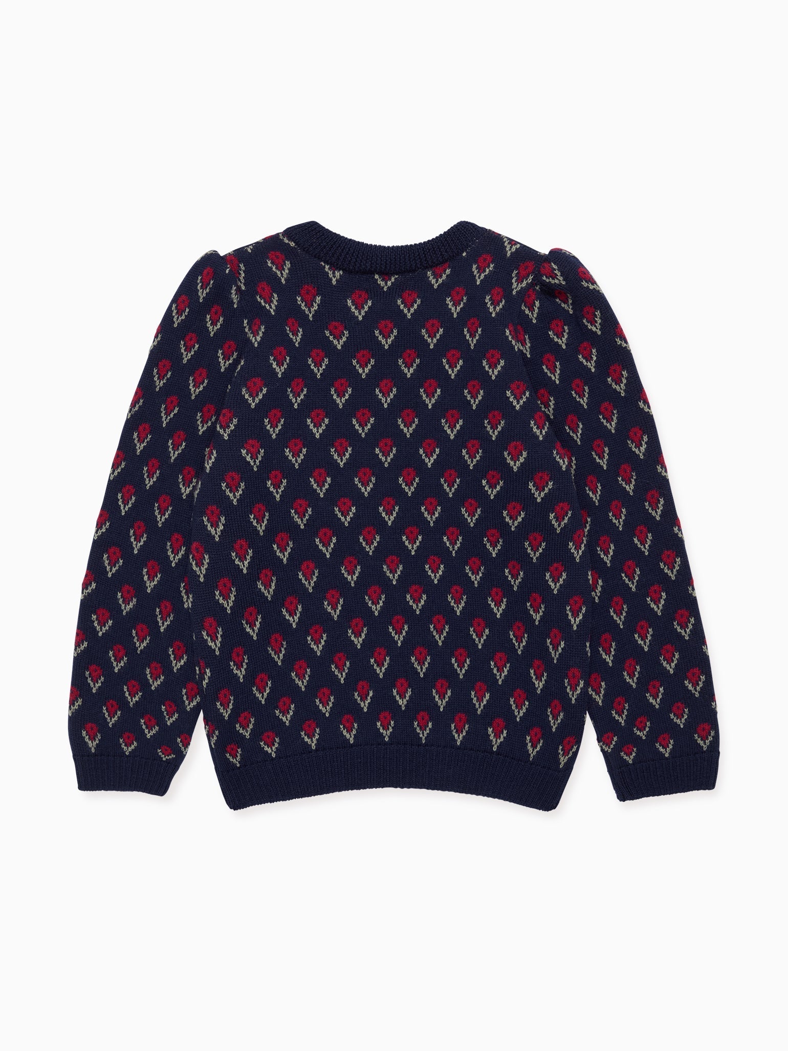 Navy Yara Merino Girl Jumper