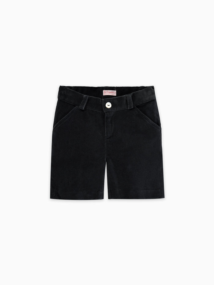 Black Velvet Arjona Boy Shorts