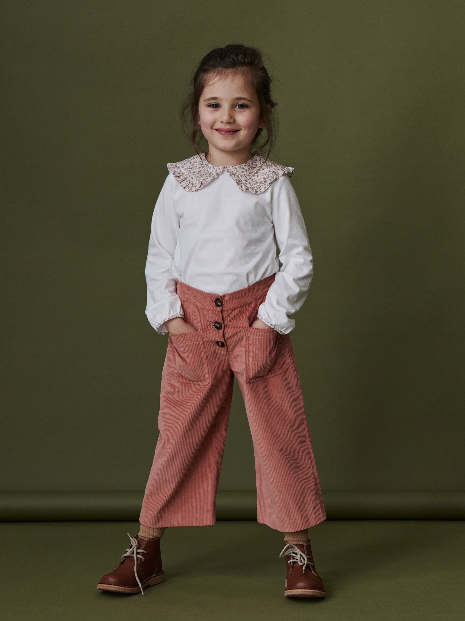 Pink Alma Girl Trousers