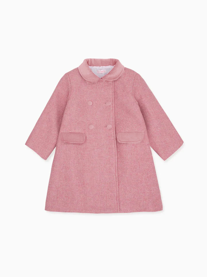 Pink Arrieta Girl Coat