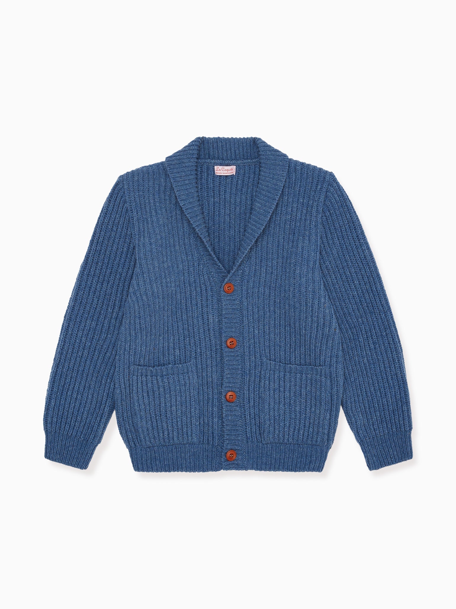 Dusty Blue Axel Boy Cardigan – La Coqueta Kids