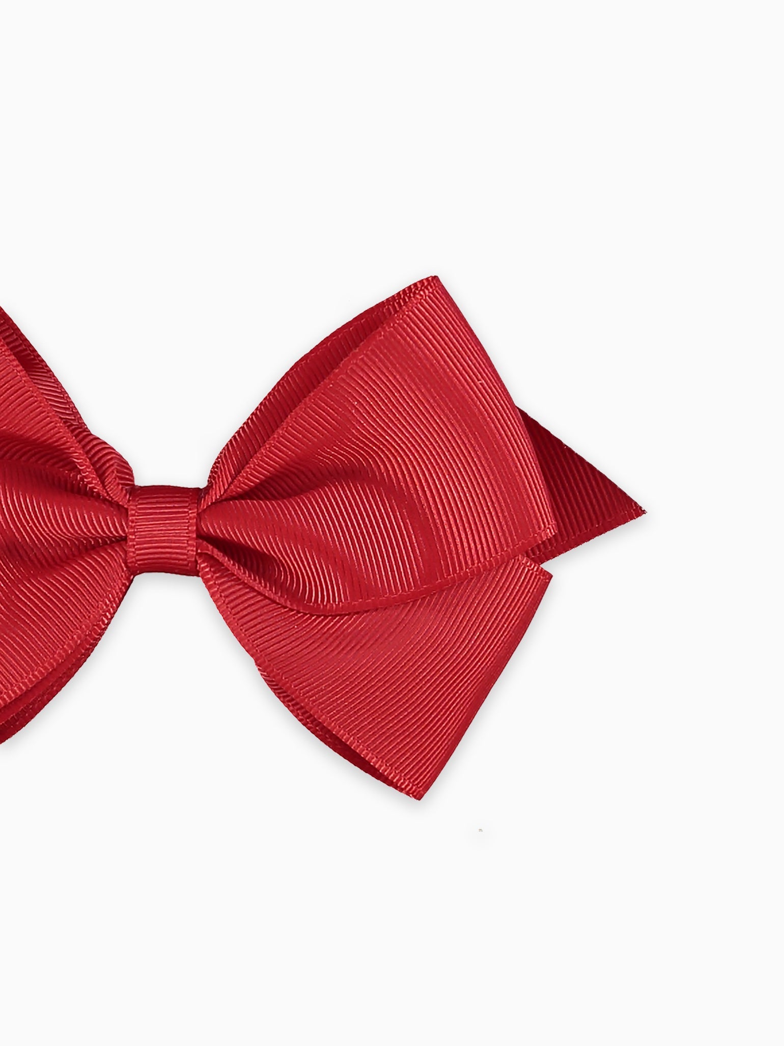 Red Big Bow Girl Clip