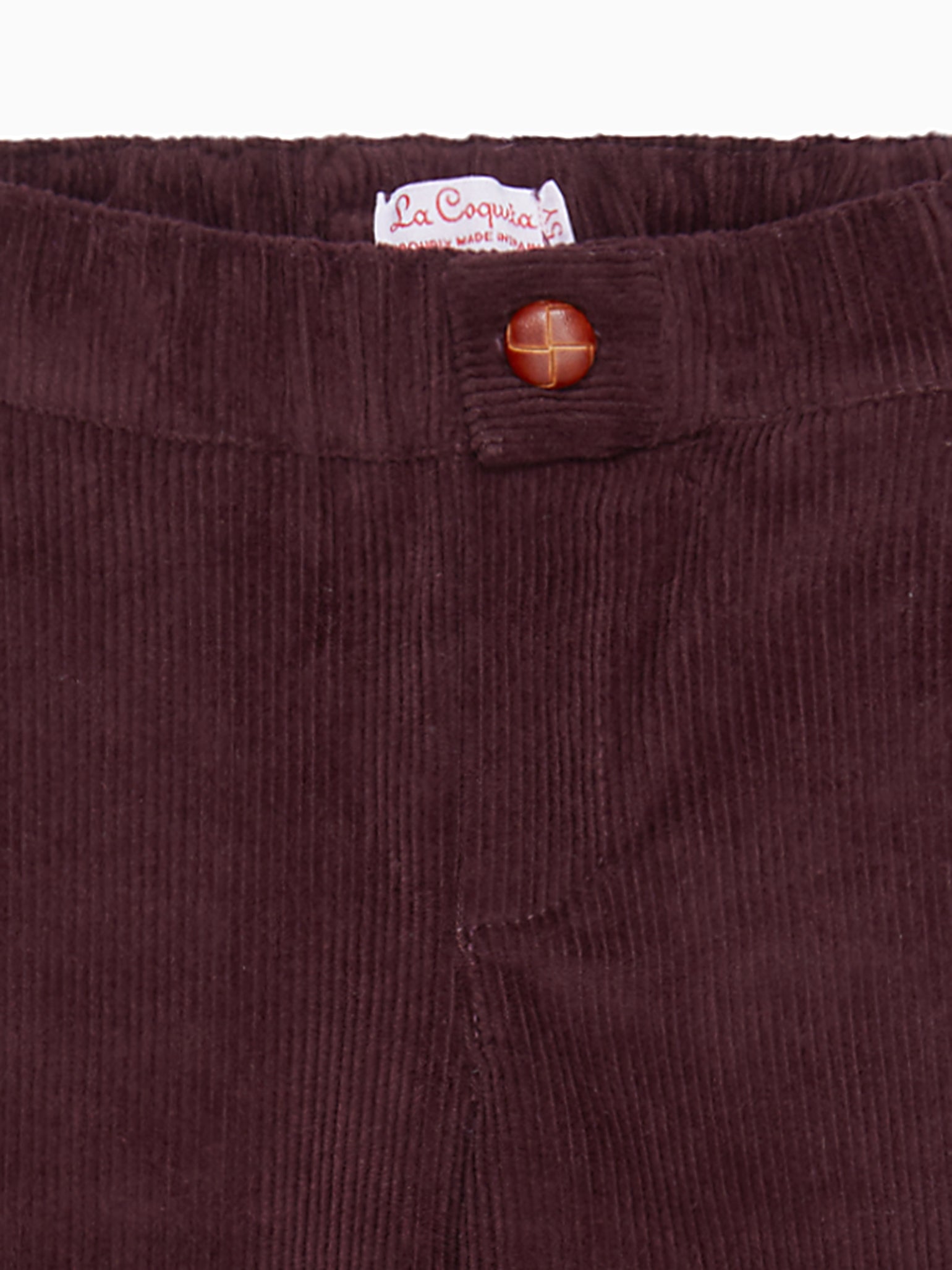 Burgundy Benito Boy Trousers