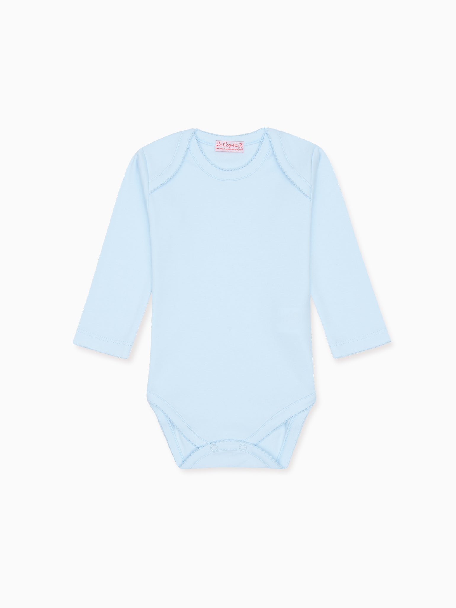 Blue Bimbo Jersey Baby Body Vest