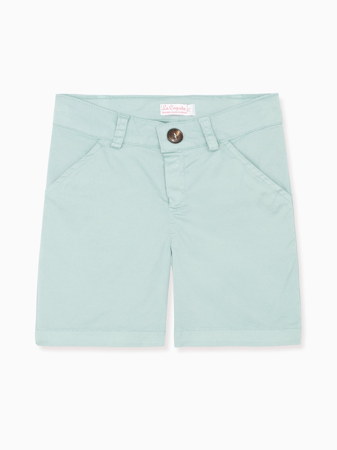 Sage Green Bocusi Boy Bermuda Shorts