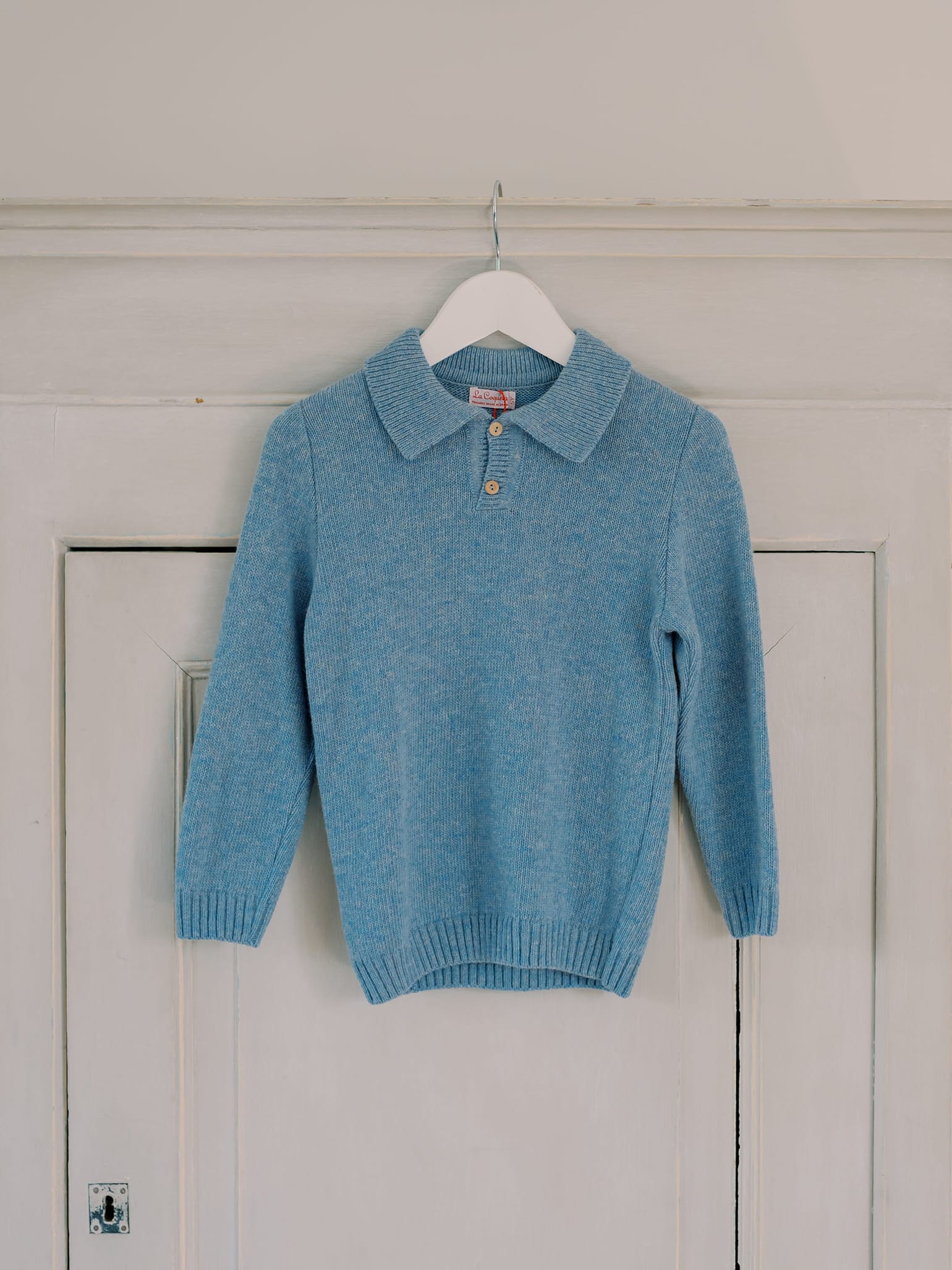 Dusty Blue Brio Merino Boy Jumper