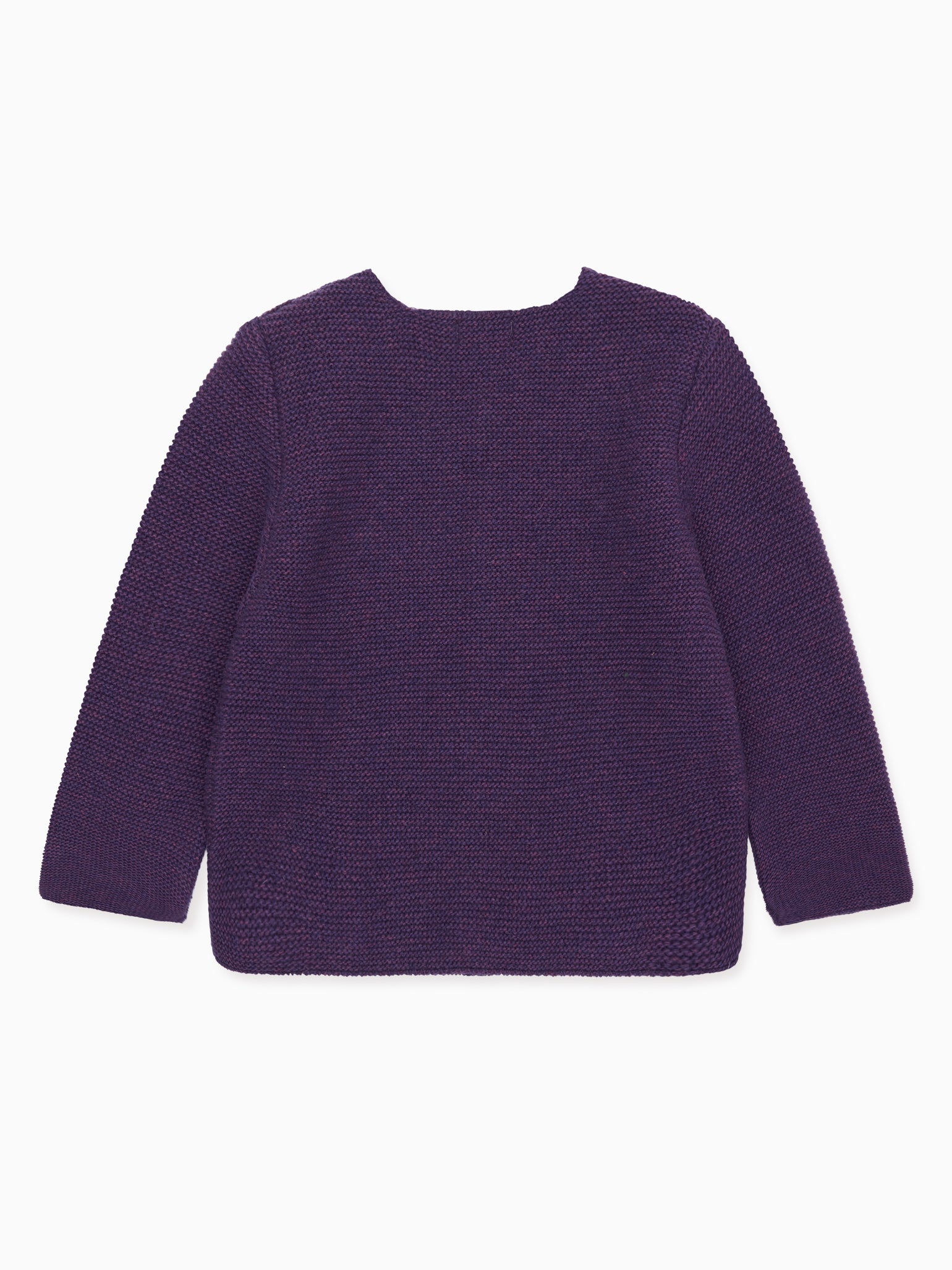 Purple Cari Baby Cardigan