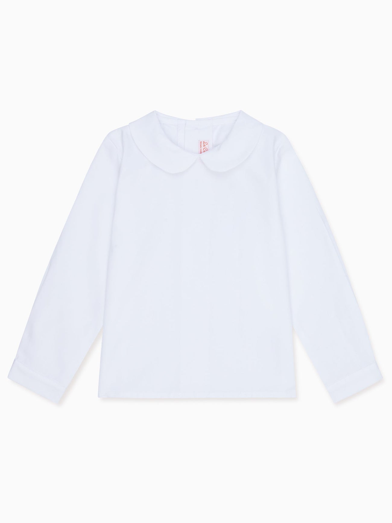 White Clio Long Sleeve Baby Shirt