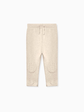 Oatmeal Melange Danica Baby Jogging Bottoms