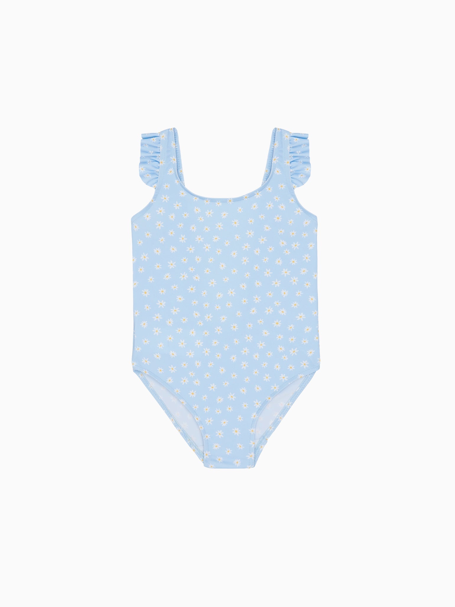 Blue Floral Elena Girl Swimsuit