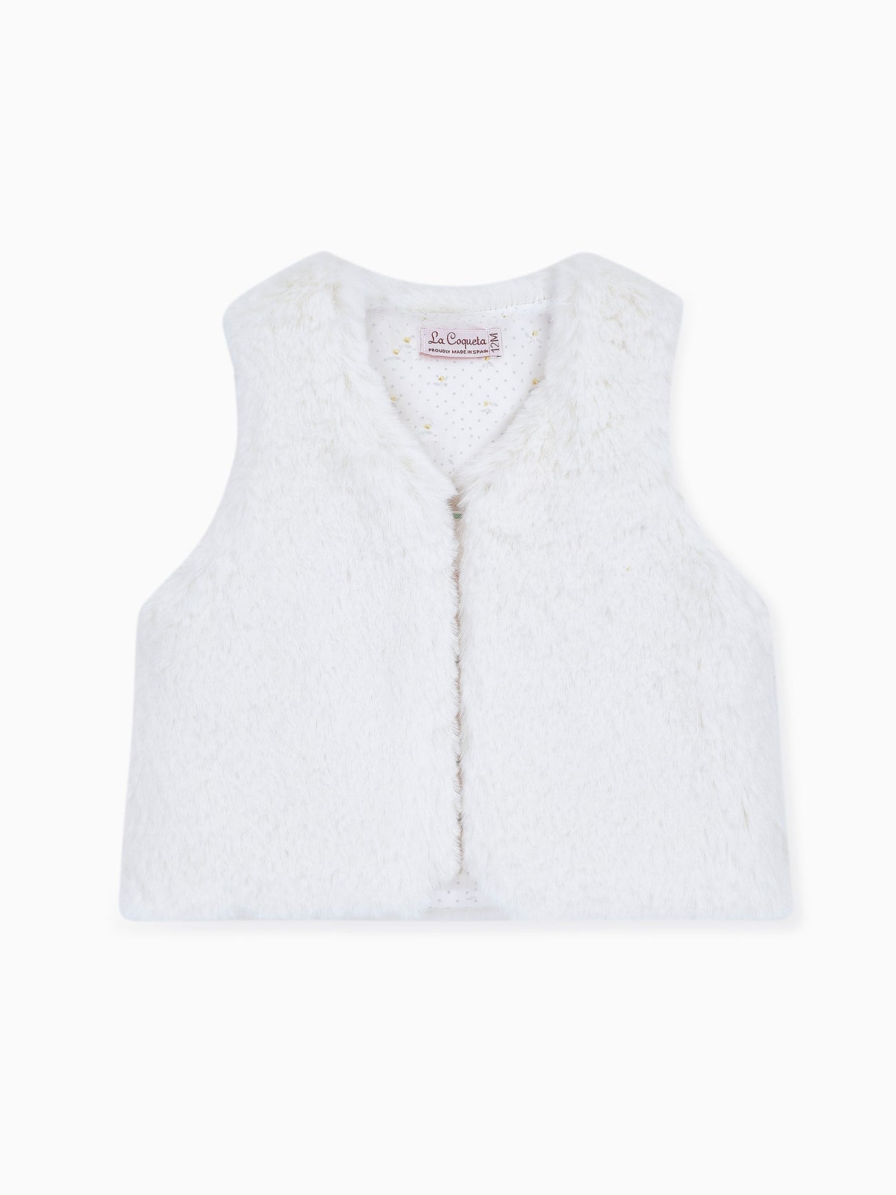 Ivory Eva Baby Gilet