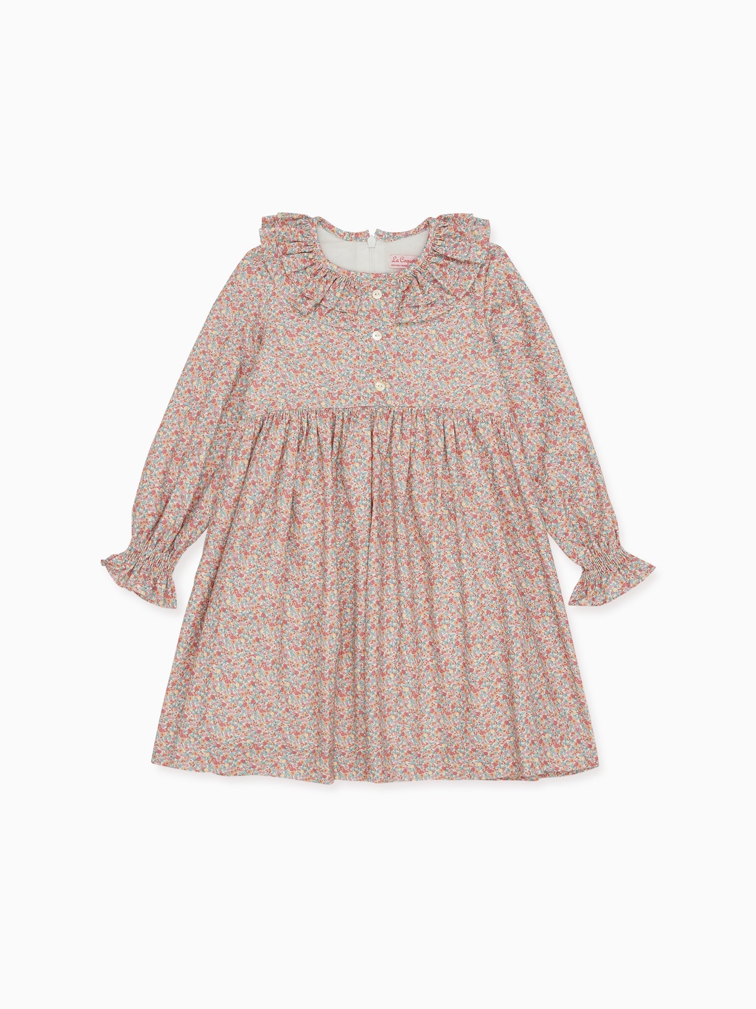 Pink Filo Girl Dress – La Coqueta Kids