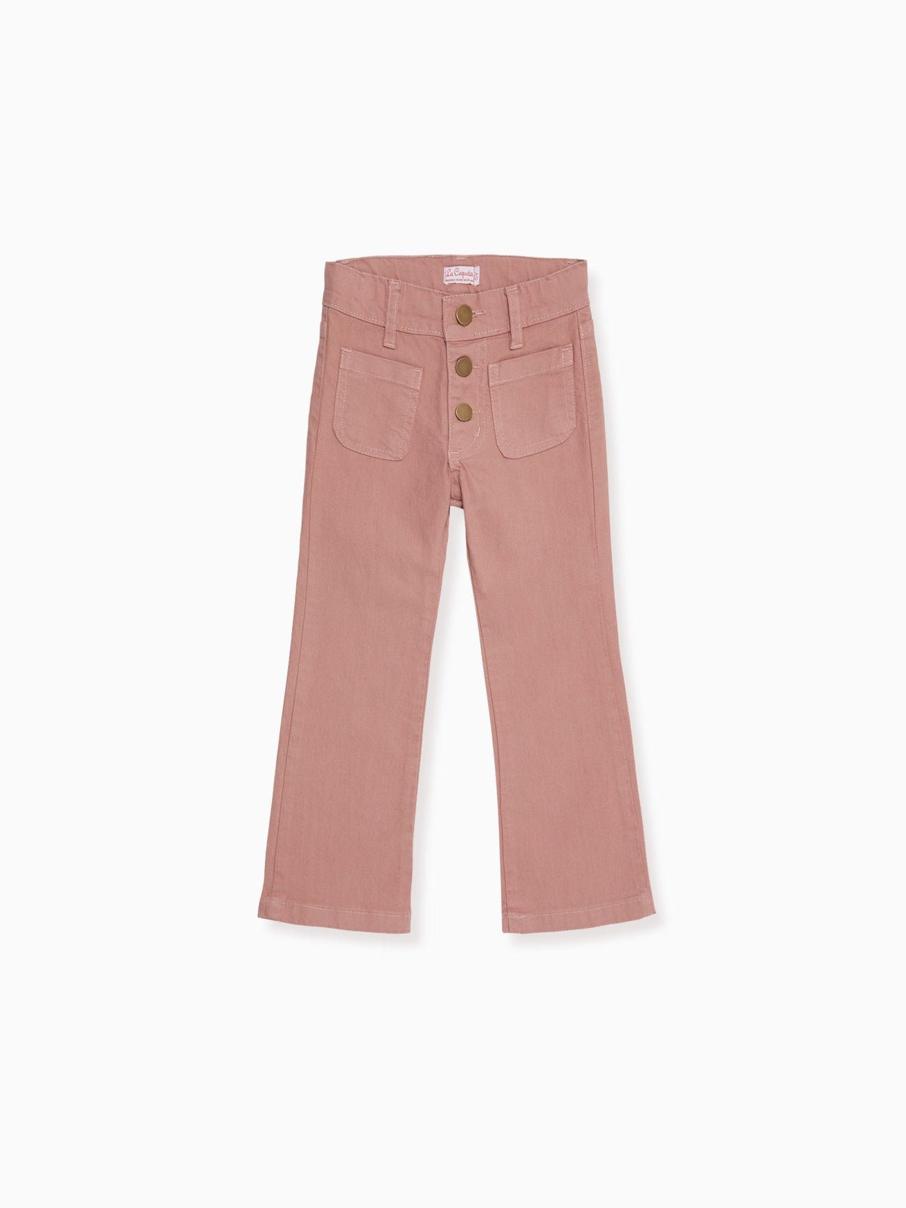 Dusty Pink Fleca Girl Trousers