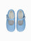 Dusty Blue Leather Toddler Mary Jane Shoes