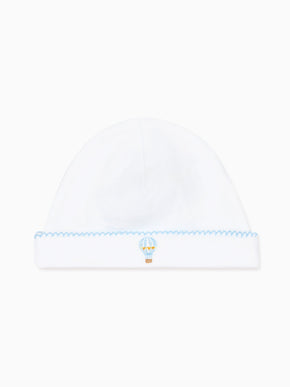 White Globo Balloon Baby Hat
