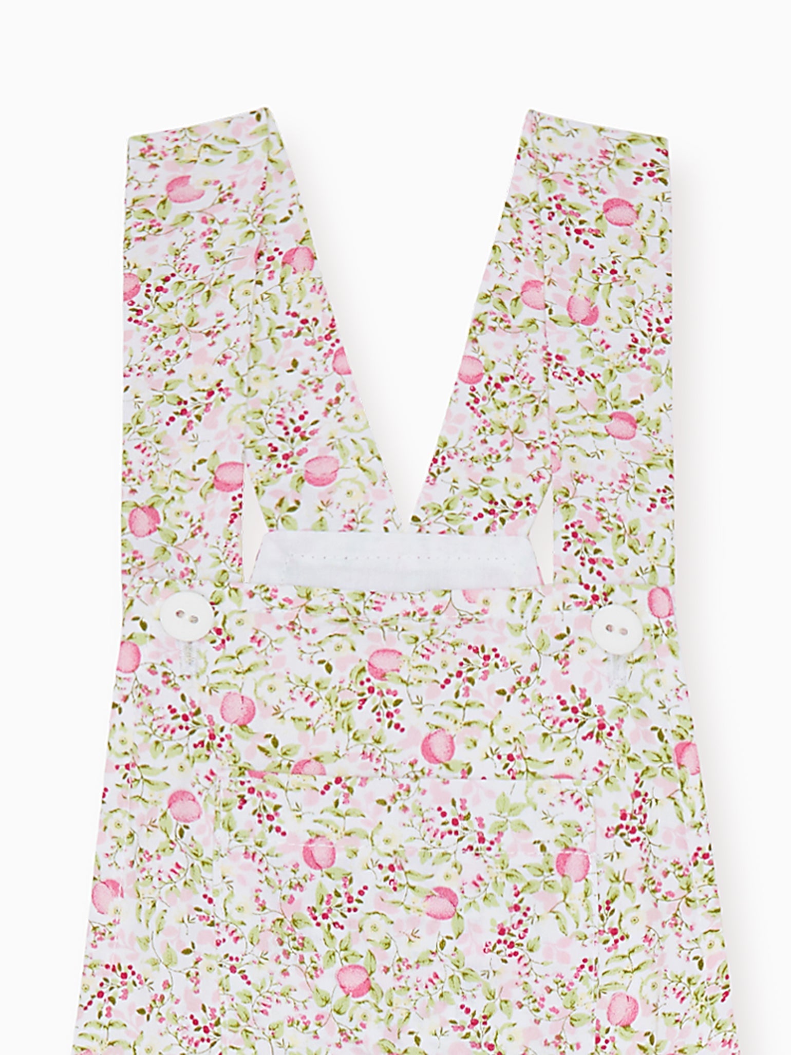 Pink Floral Ingrid Girl Dungarees