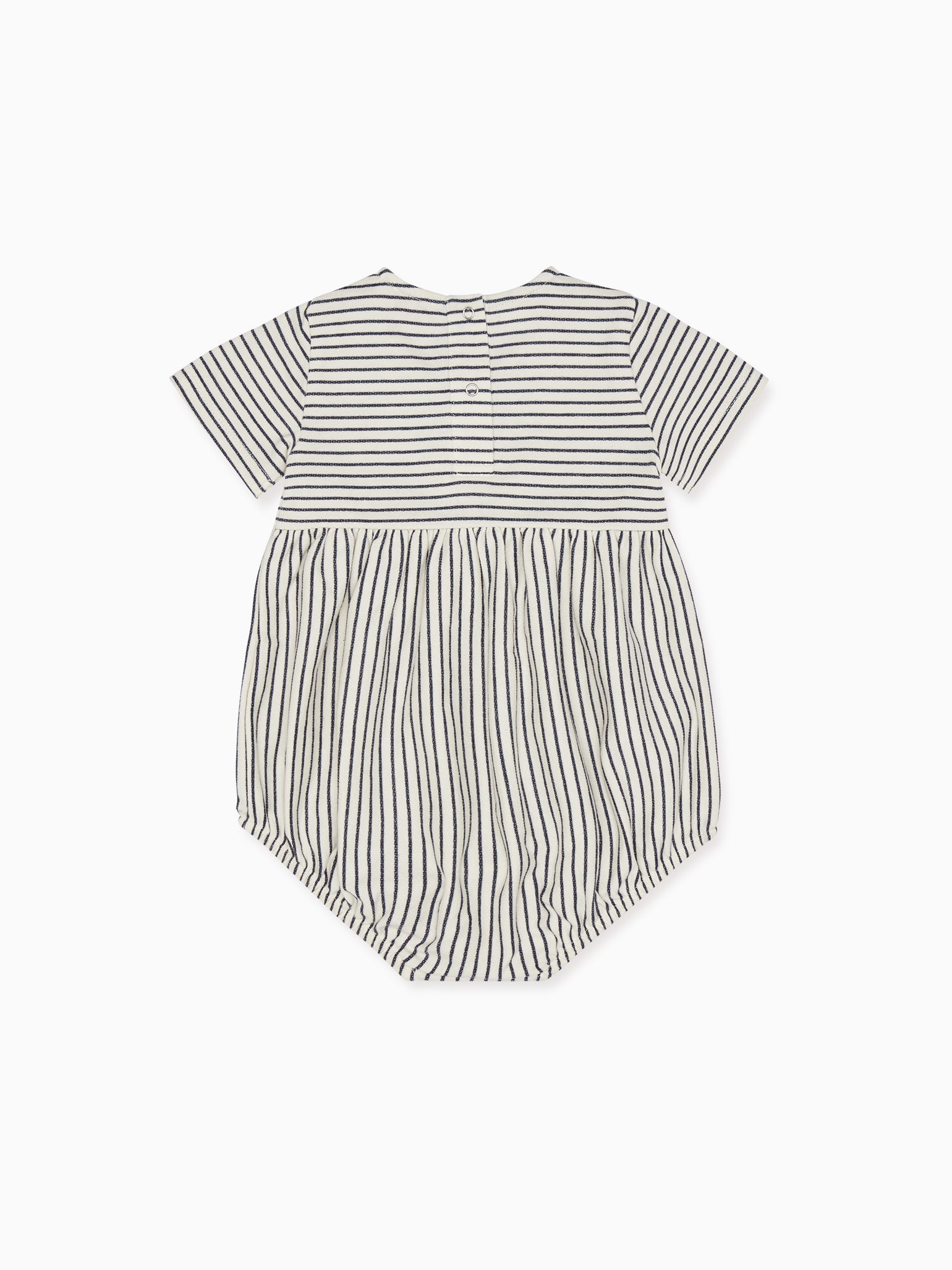 Navy Stripe Joanna Baby Romper